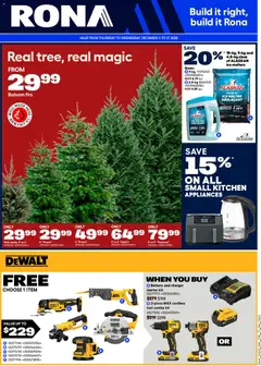 Preview of Rona weekly flyer from shop Rona valid from 04.12.2025