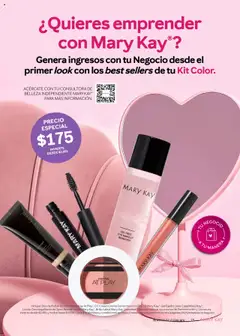 Nuevas ofertas de Mary Kay válidas en toda la República Mexicana desde el 01.09.2025. ¡Encuentra las mejores ofertas en Dúo de Rubor en Polvo Mary Kay At Play, Includes: Dúo de Rubor en Polvo Mary Kay At Play, CC Cream Crema Correctora con FPS 15 Mary Kay, Gel Fijador para Cejas Mary Kay, Loción Desmaquillante de Ojos Libre de Aceite Mary Kay, Brillo Labial Mary Kay Unlimited. También incluye Accesorios de Demostración y Literatura.! | Página: 75 | Productos: Fijador, Brillo, Aceite, Loción