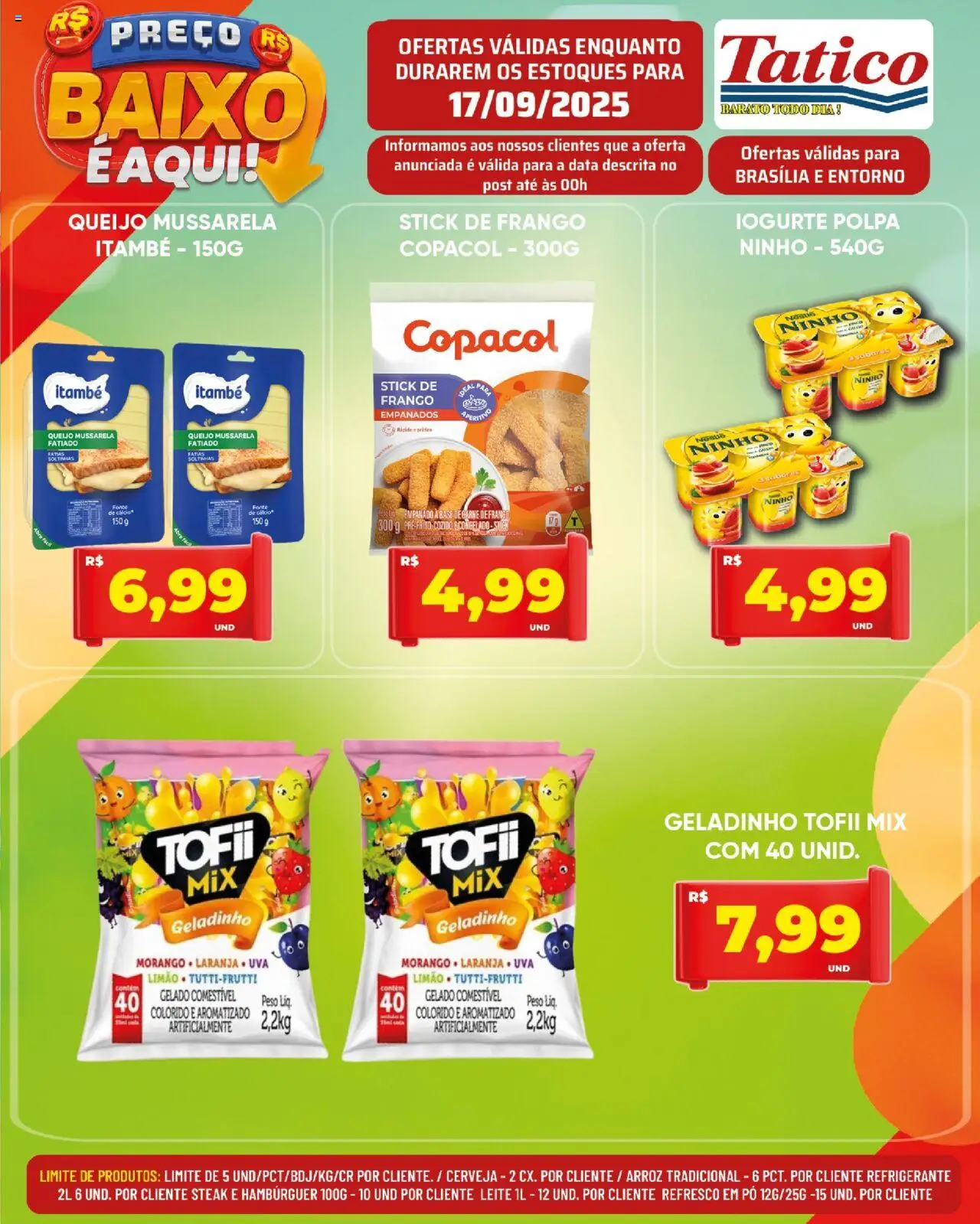 Tatico Folheto - válido de 18.09.2025 | Página: 30 | Produtos: Pó, Cerveja, Baixo, Mussarela