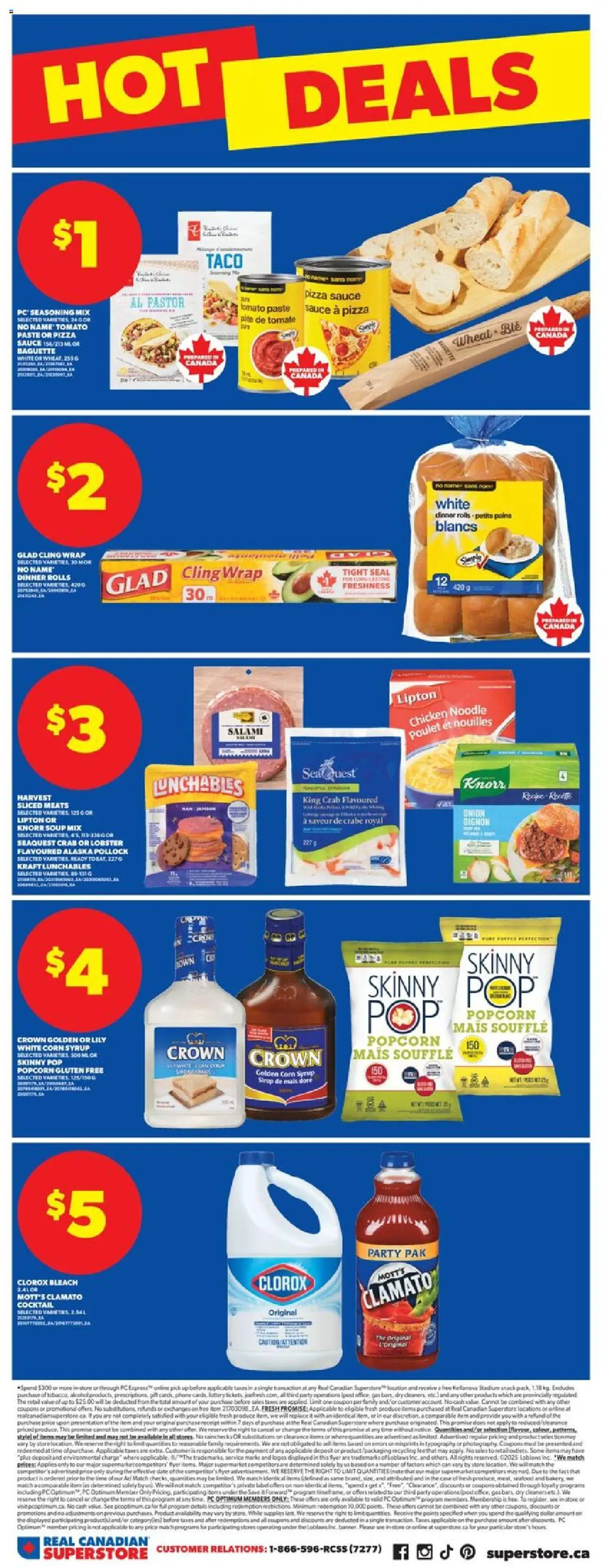 Real Canadian Superstore flyer valid from 09.10.2025 | Page: 11 | Products: Phone, Case, Pizza, Chicken