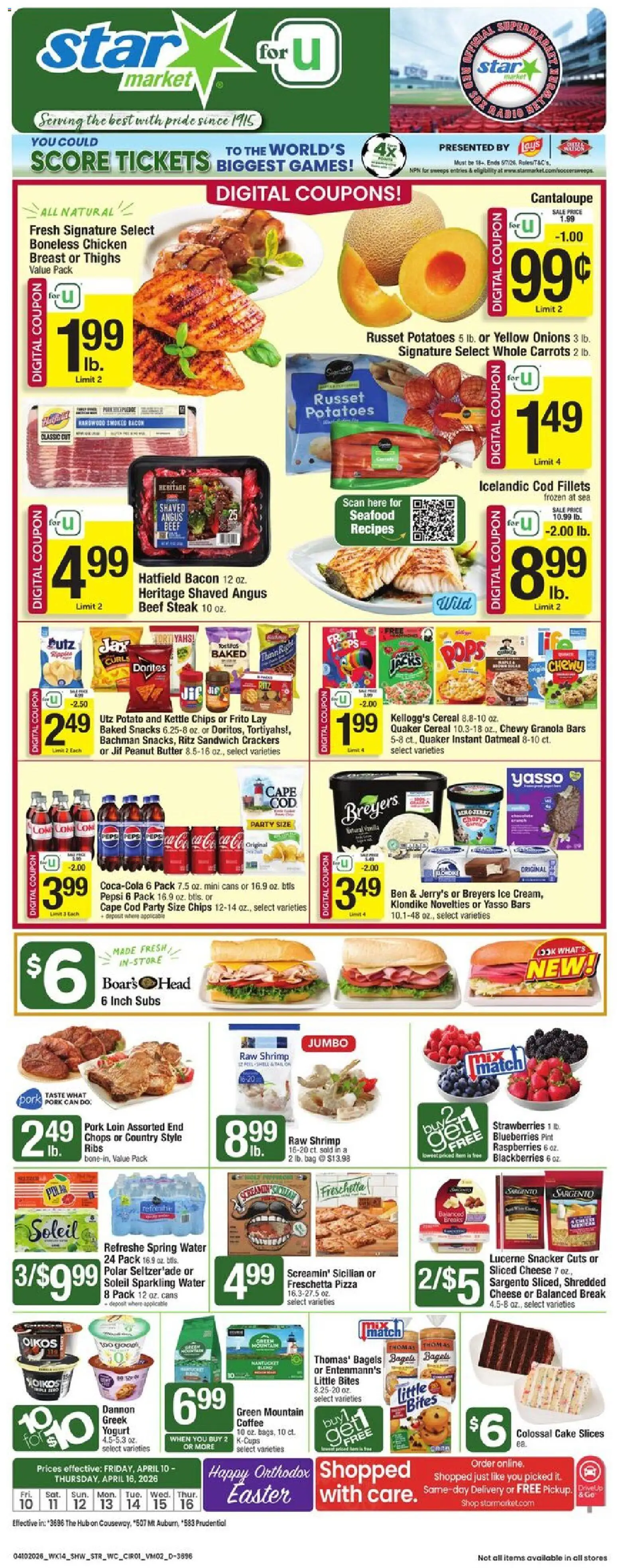 Star Market Weekly Ad - MA - valid from 10.04.2026 | Page: 1