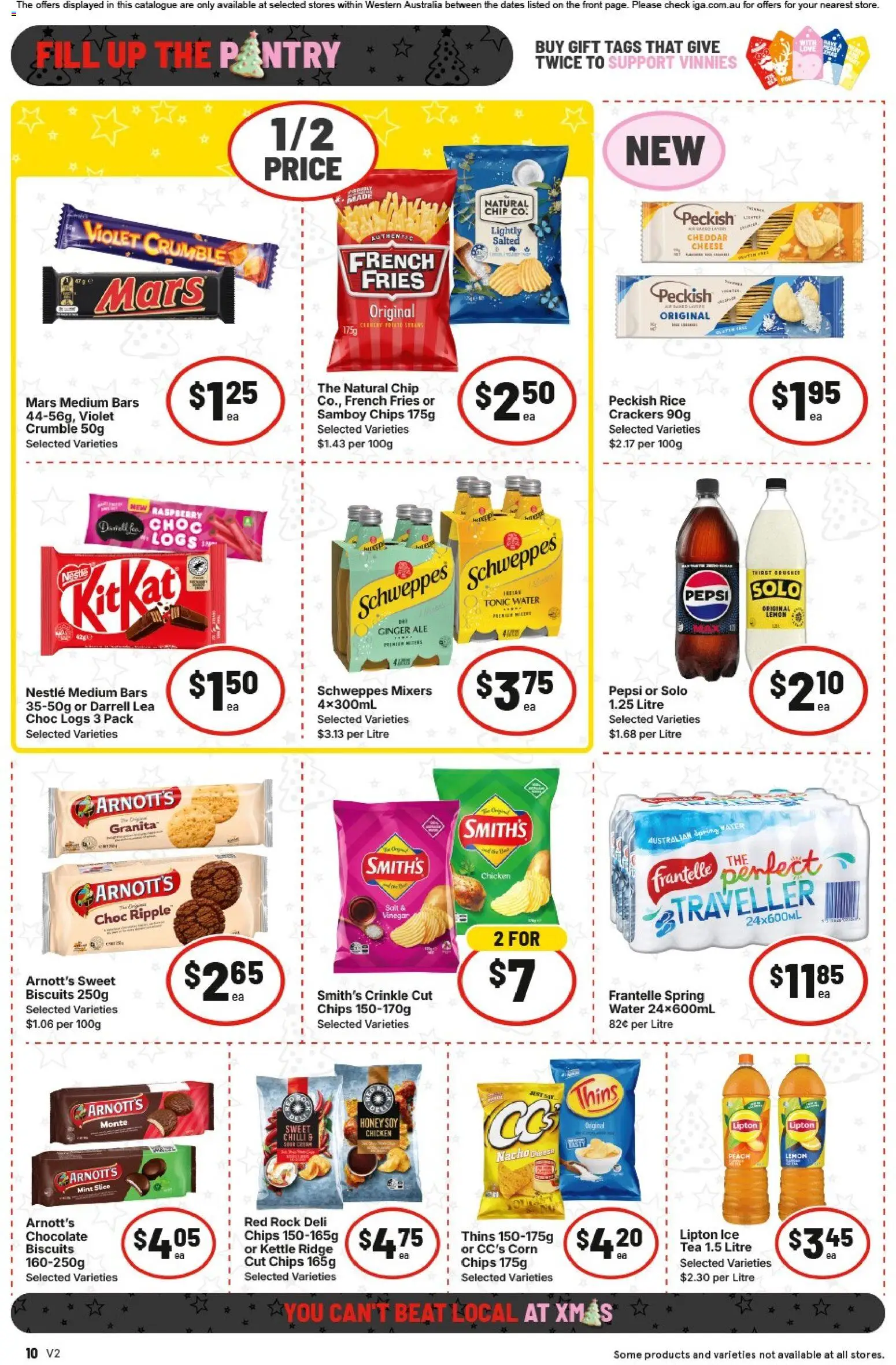 IGA catalogue - valid from 26.11.2025 | Page: 10 | Products: Ginger, Honey, Biscuits, Raspberry