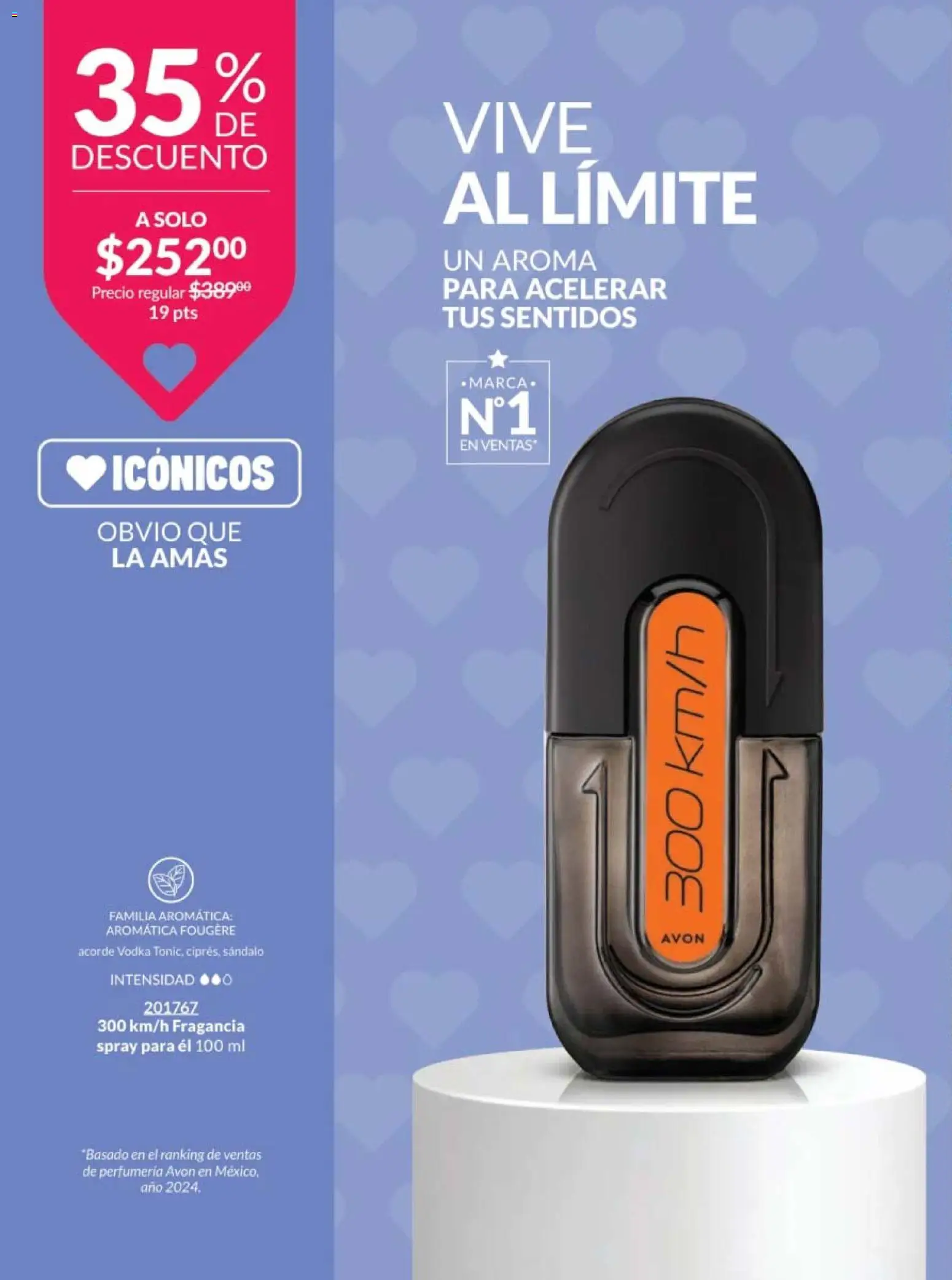 Nuevas ofertas de AVON válidas en toda la República Mexicana desde el 30.01.2026. ¡Encuentra las mejores ofertas en AVON campaña 3 2026! | Página: 84 | Productos: Fragancia, Vodka