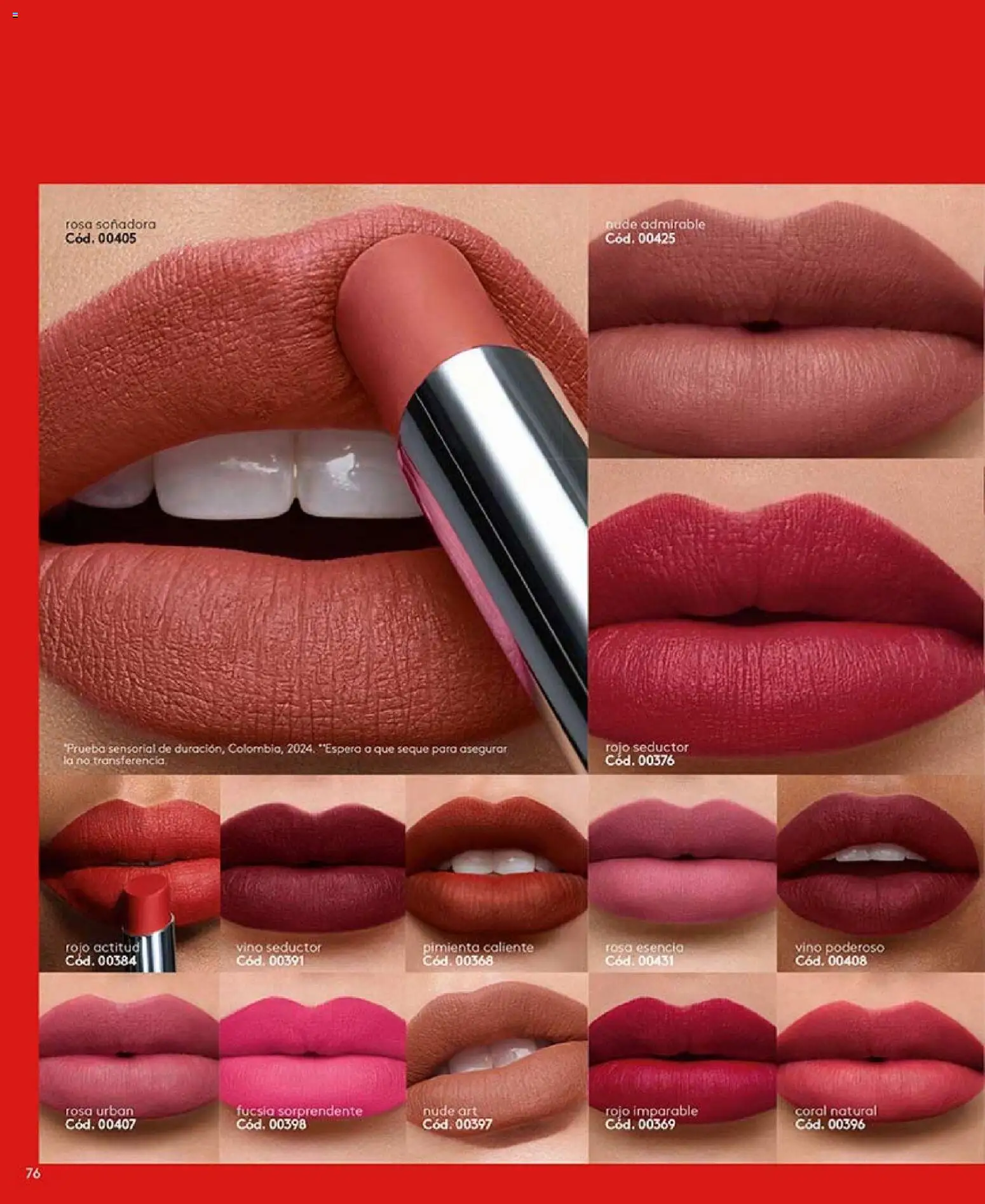 Ésika revista - valida desde el 01.01.2026 | Página: 76 | Productos: Pimienta, Vino