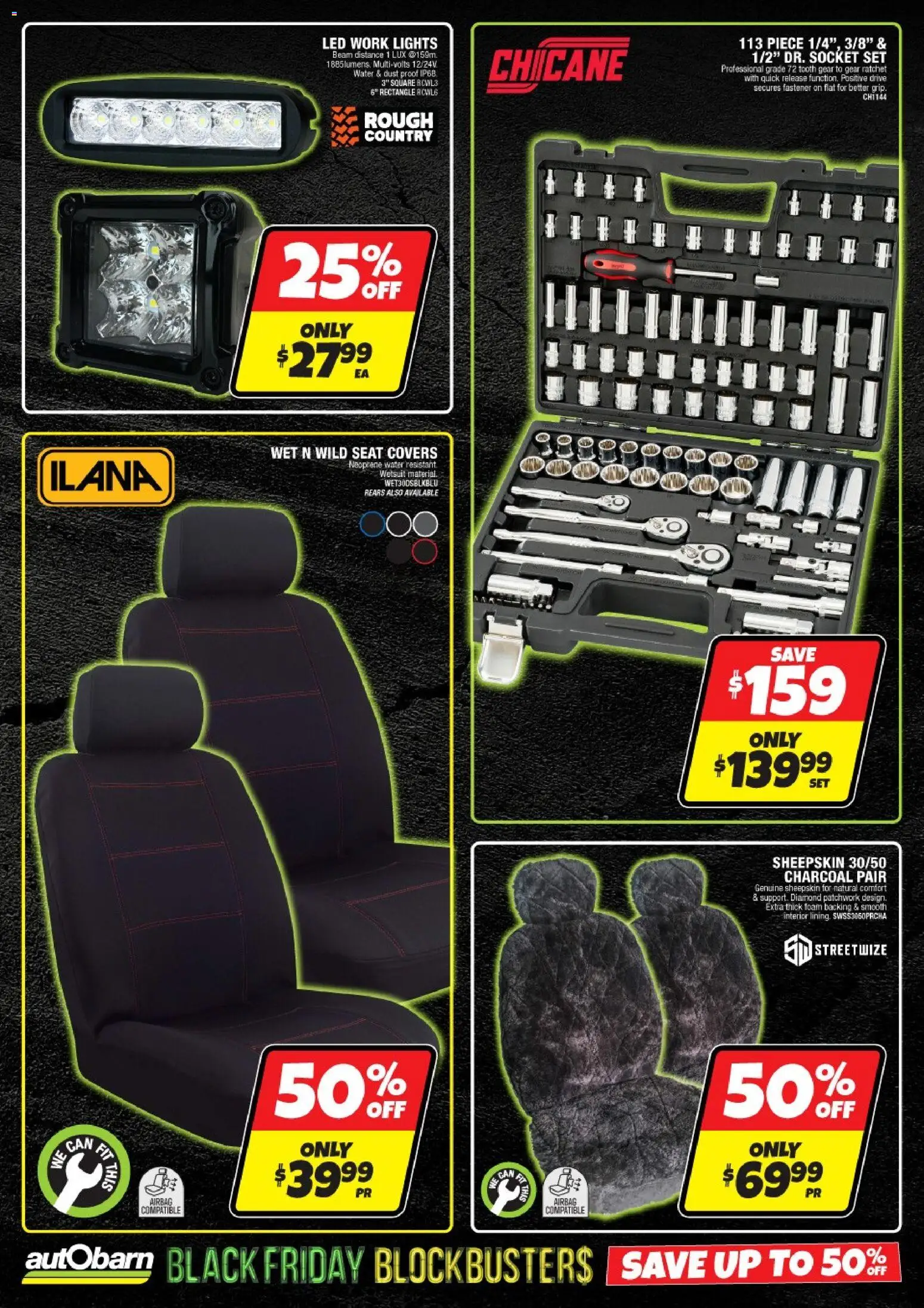 Autobarn catalogue - valid from 19.11.2025 | Page: 7 | Products: Socket, Diamond, Sheepskin, Water