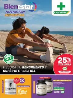 Cruz Verde - Nutrición Deportiva válido desde el 01.01.2026