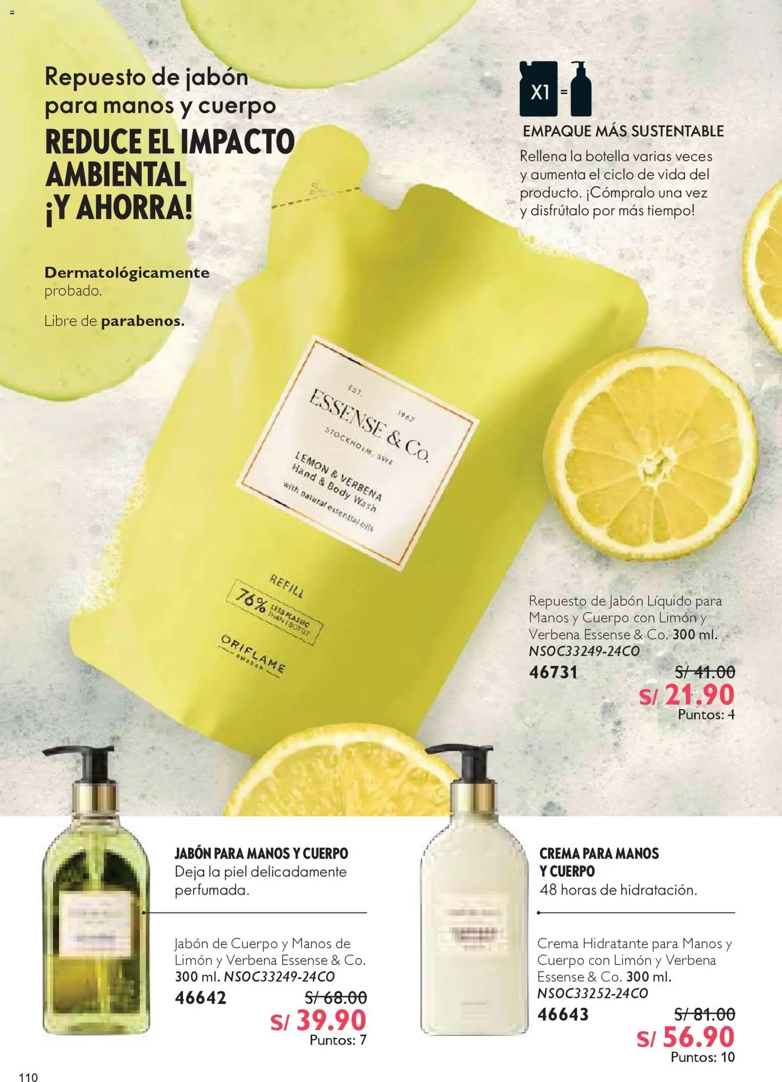 Catálogo Oriflame válido desde 15.11.2025 | Página: 110 | Productos: Jabón, Crema, Empaque