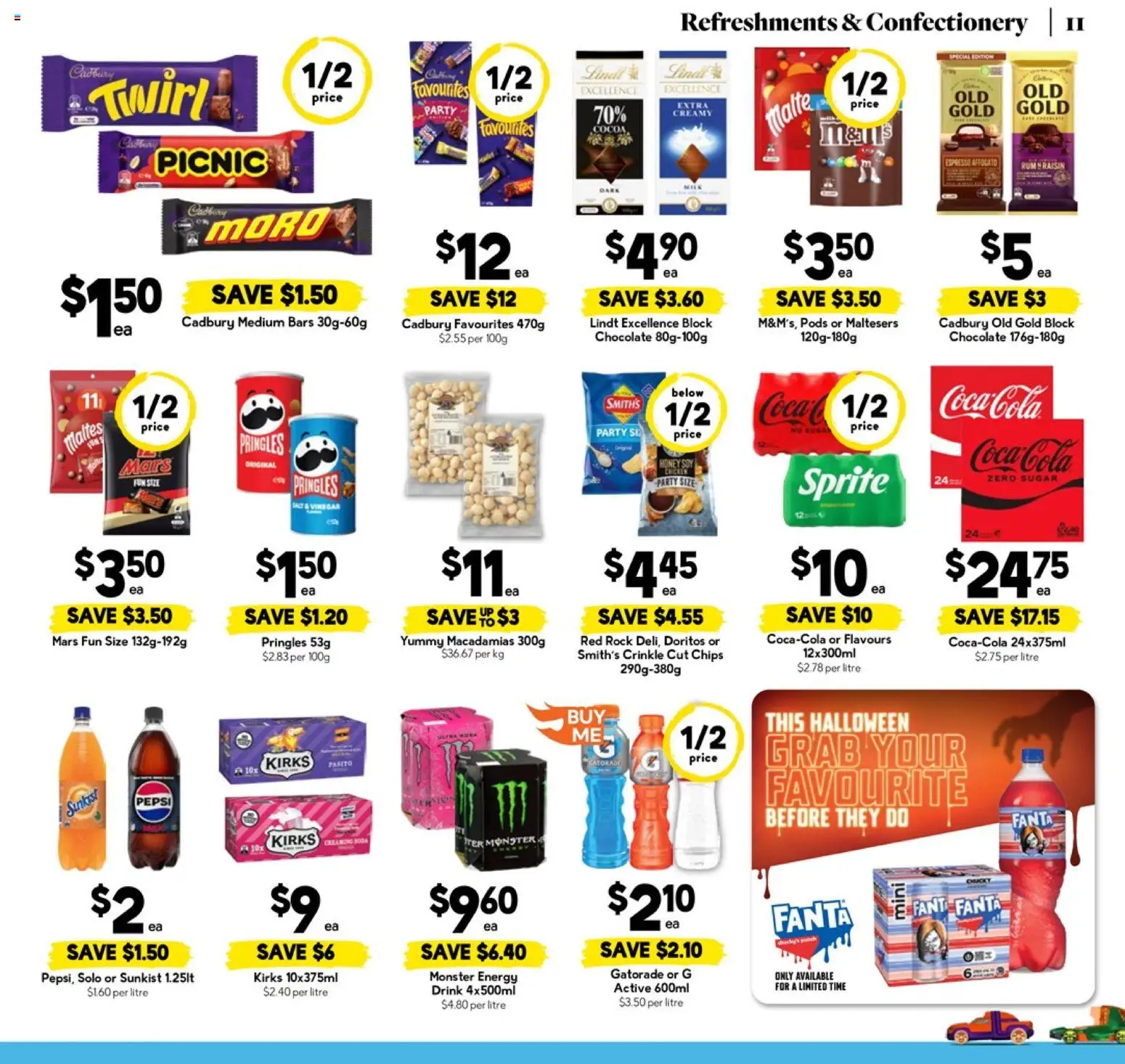 Drakes catalogue - valid from 29.10.2025 | Page: 11 | Products: Honey, Chips, Rum, Salt