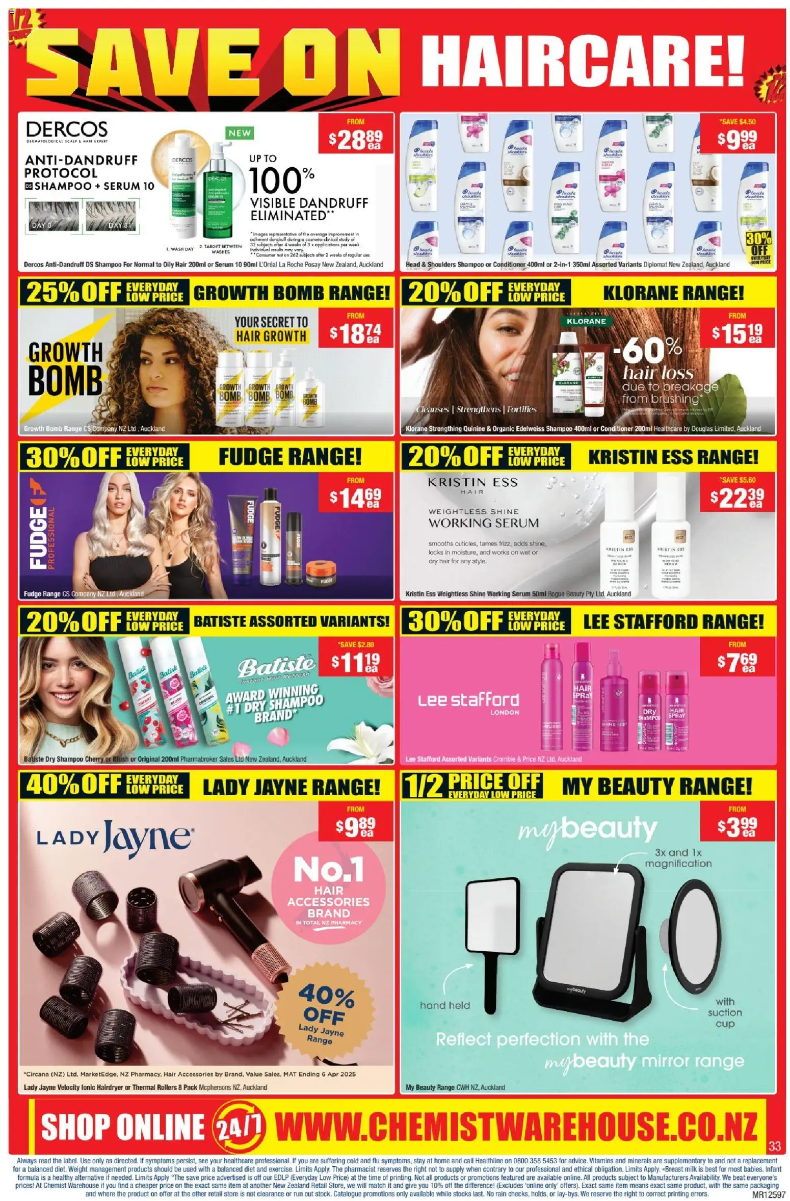 Chemist Warehouse catalogue from 25.12.2025 | Page: 33