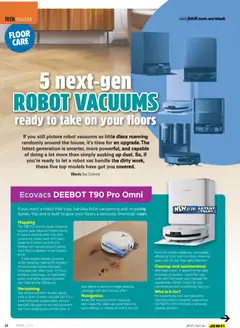 Preview of JB Hi-Fi STACK - valid from 01.04.2026 | Page: 62 | Products: Brush, Picture, Water, Robot