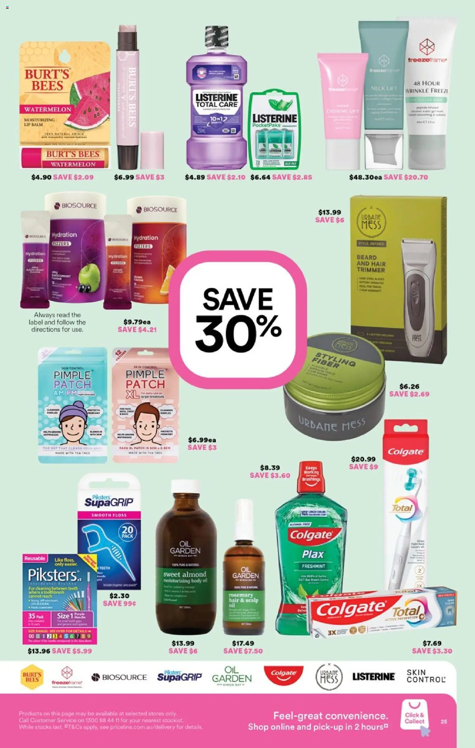 Priceline Pharmacy catalogue - valid from 05.03.2026 | Page: 25 | Products: Oil, Tooth brush, Body oil, Watermelon