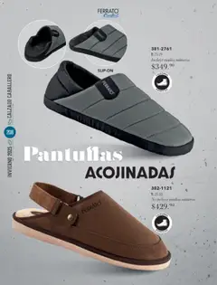 Vista previa de Andrea catálogo Invierno, nuevo folleto de la tienda, válido en México a partir del 26.11.2025 | Página: 208 | Productos: Pantuflas