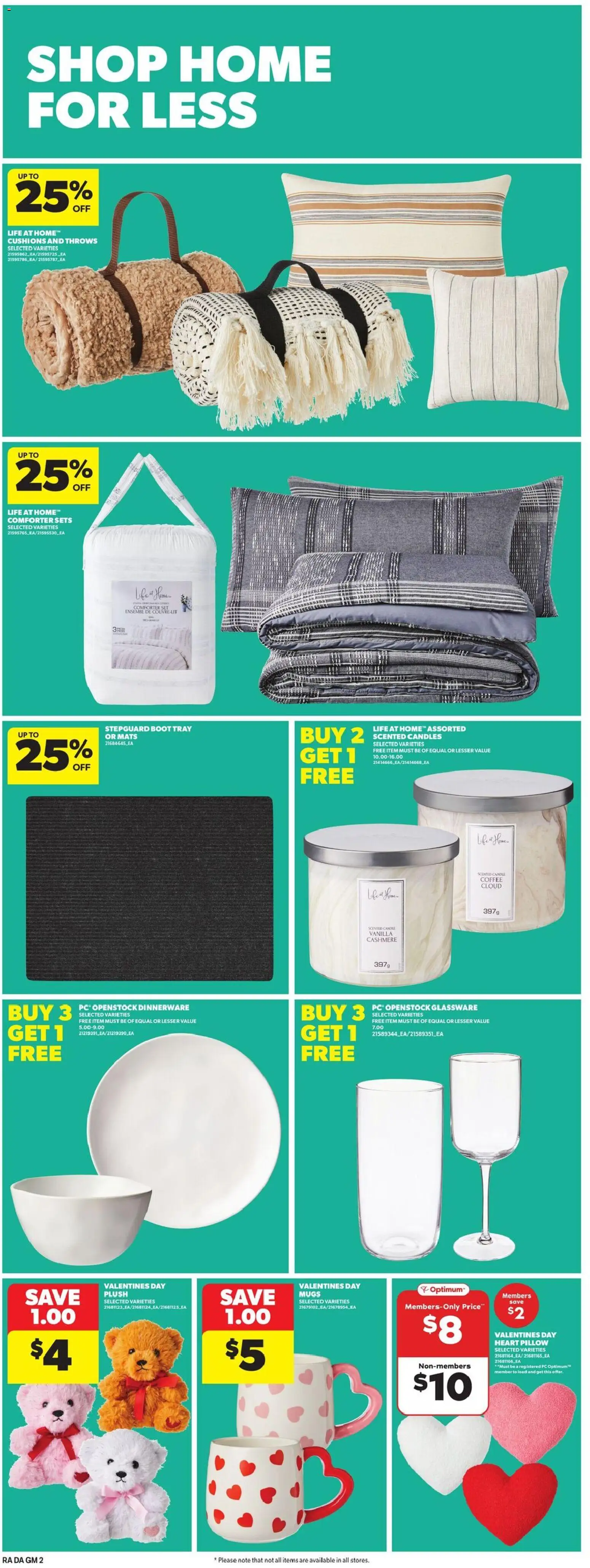 Atlantic Superstore flyer valid from 22.01.2026 | Page: 22 | Products: PC, Pillow, Coffee