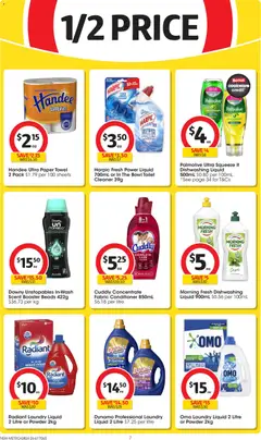 Preview of Coles catalogue  - valid from 08.04.2026 | Page: 7 | Products: Toilet, Powder, Cookware, Laundry