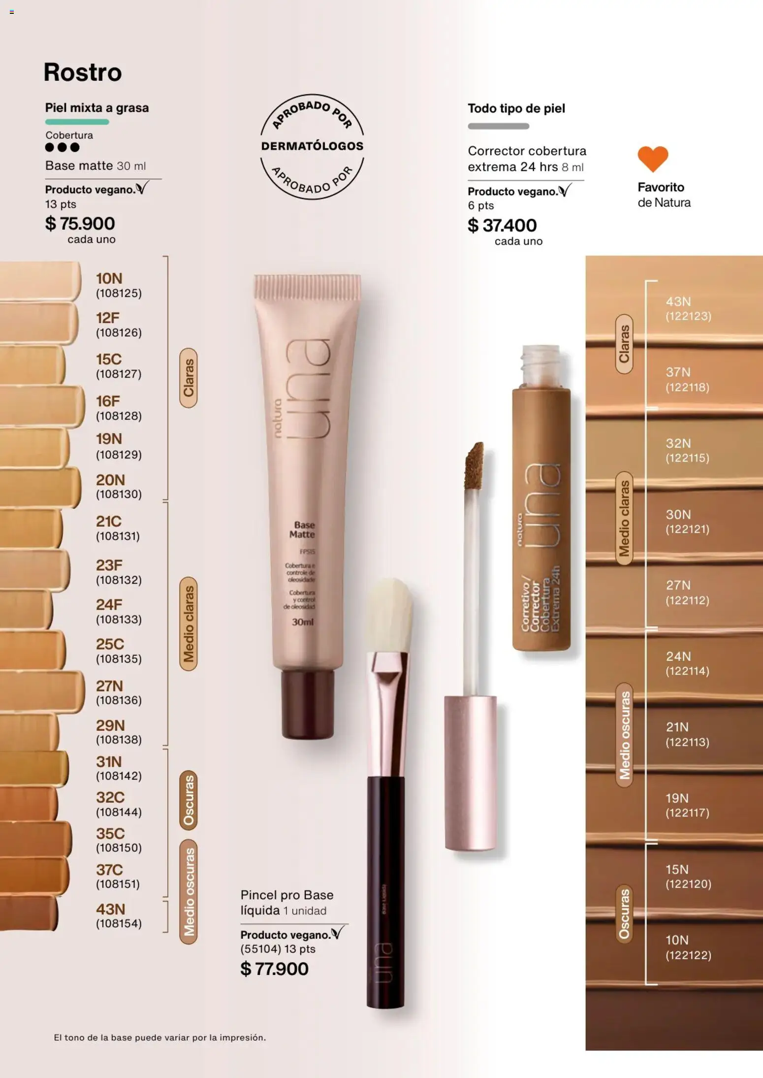 Natura revista - valida desde el 02.01.2026 | Página: 54 | Productos: Corrector