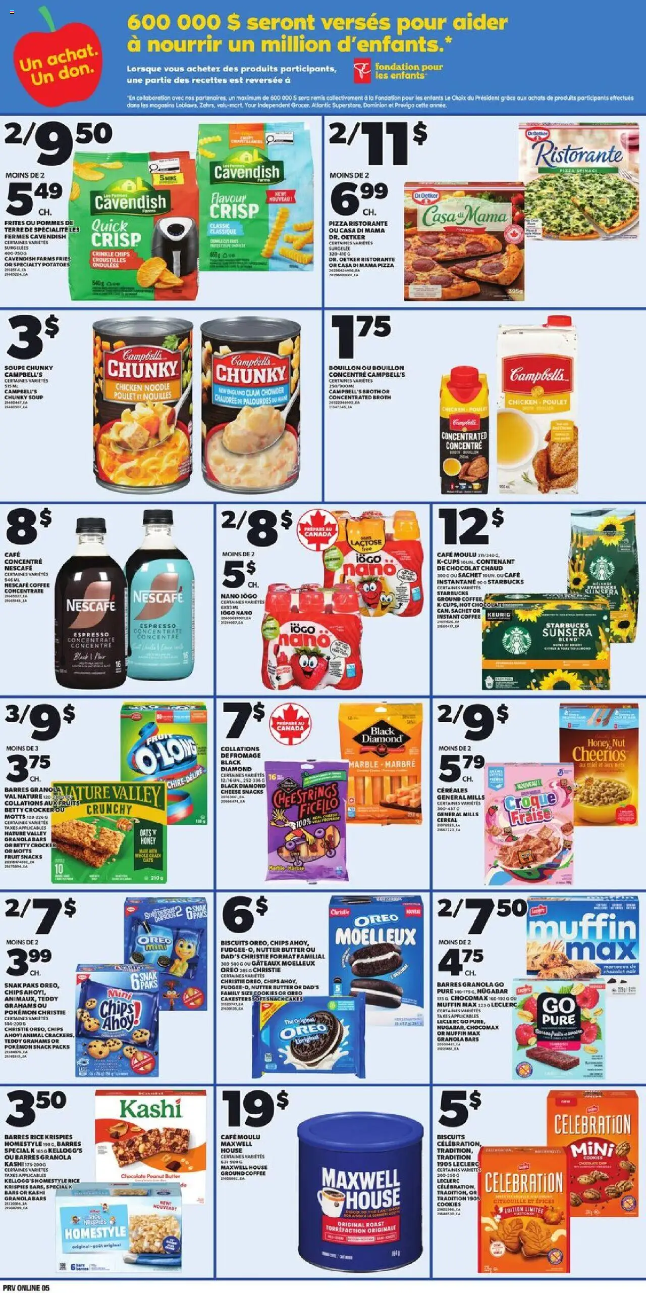 Provigo flyer valid from 16.10.2025 | Page: 8 | Products: Rice, Butter, Chocolate, Chicken