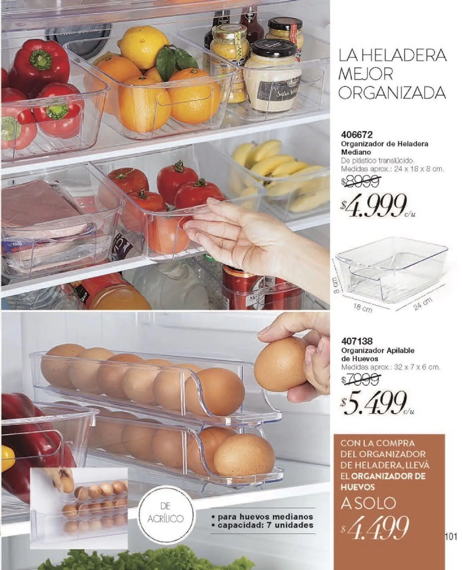 Violetta - Violetta Cosméticos │ válido desde el 09.03.2026 | Página: 499 | Productos: Organizador, Heladera, Huevos