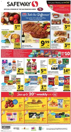 Preview of Safeway weekly ads valid from 17.09.2025