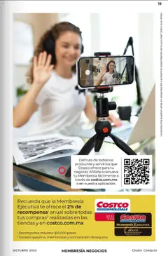 Vista previa de Costco - Revista Octubre, nuevo folleto de la tienda, válido en México a partir del 03.10.2025 | Página: 19 | Productos: Té, Sobre