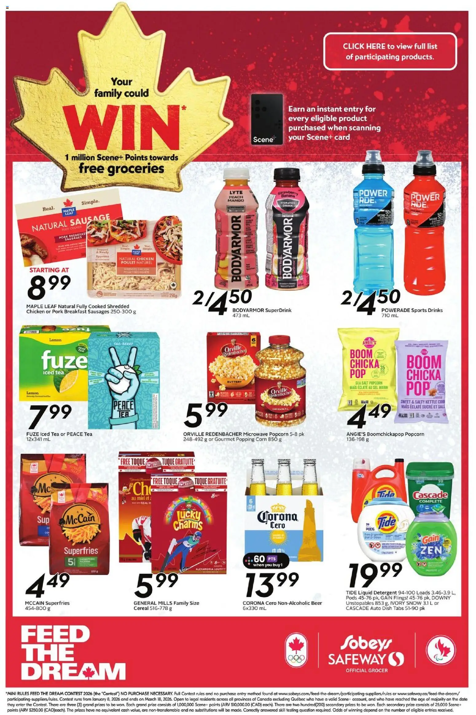 Safeway flyer valid from 29.01.2026 | Page: 22 | Products: Kettle, Detergent, Beer, Pork