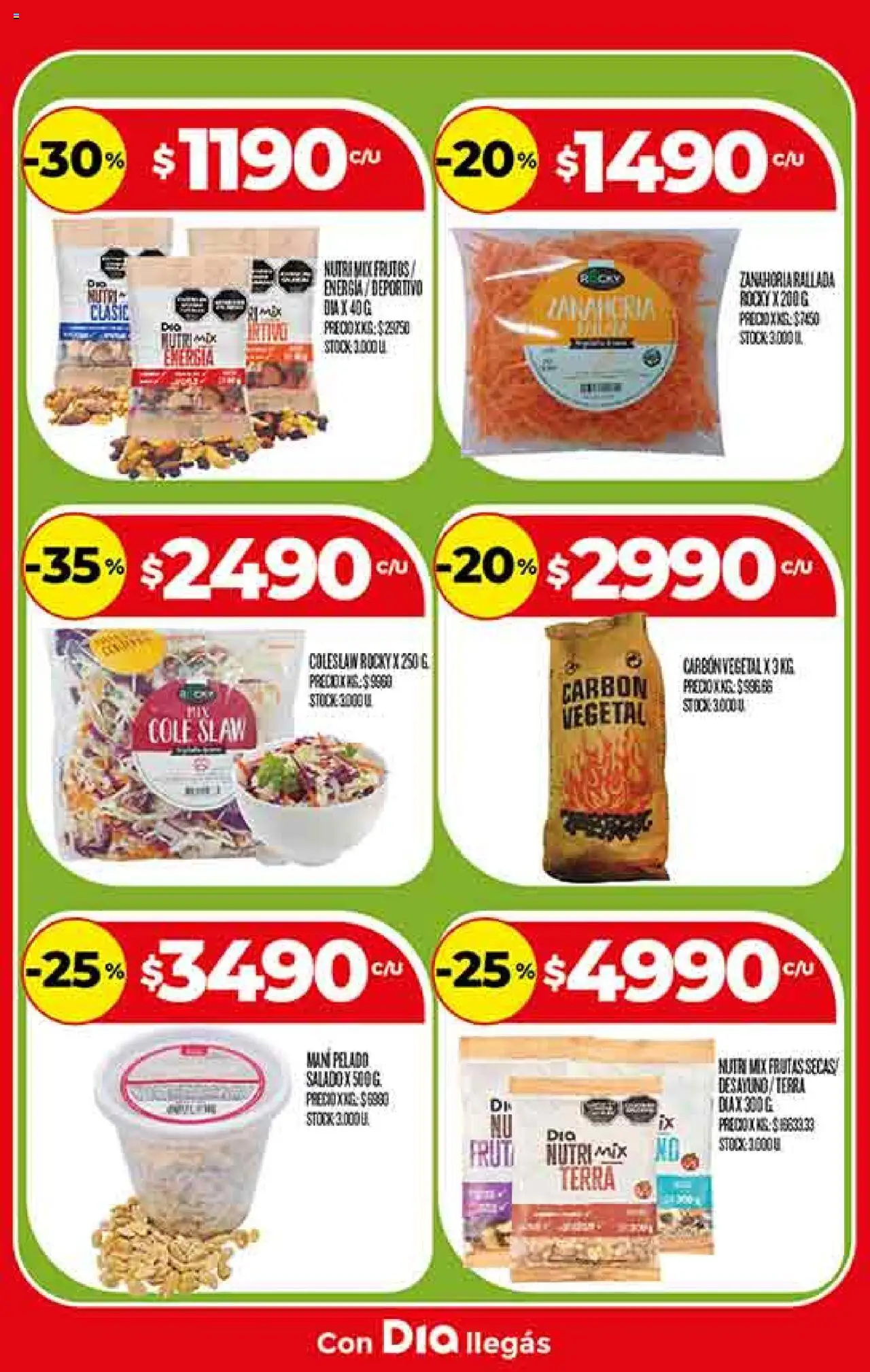 Supermercado DIA Ofertas │ válido desde el 06.08.2025 | Página: 9 | Productos: Zanahoria