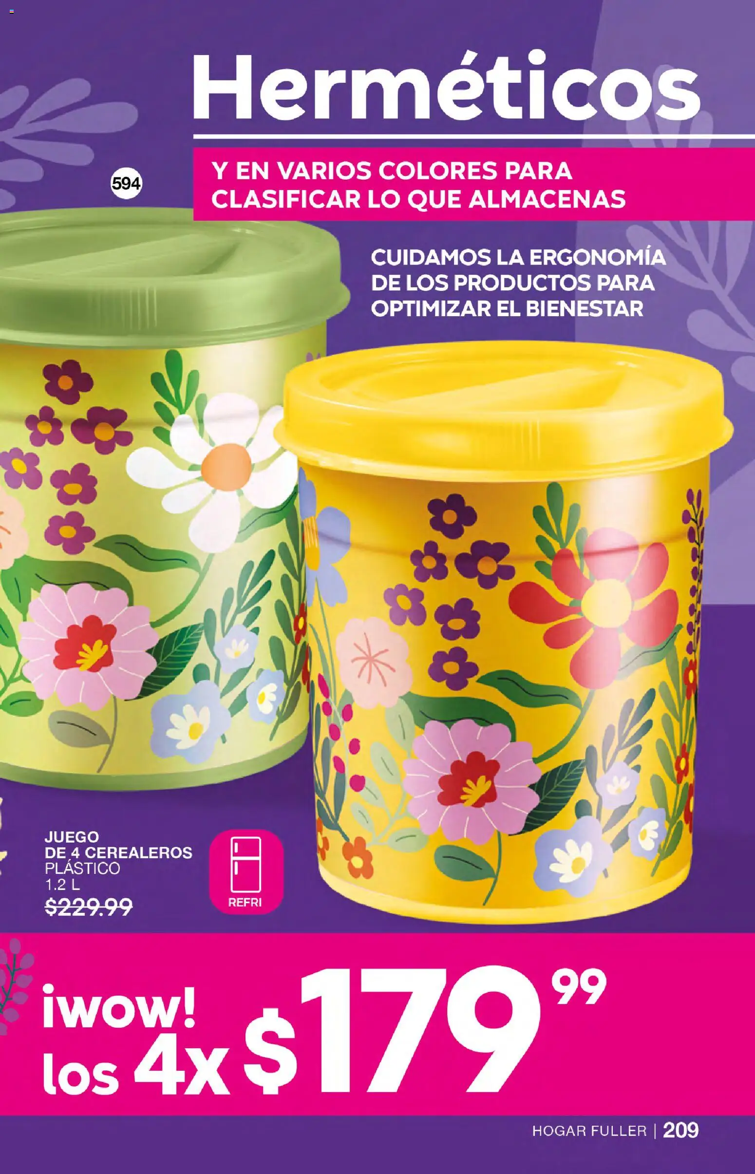 Nuevas ofertas de Fuller válidas en toda la República Mexicana desde el 07.01.2026. ¡Encuentra las mejores ofertas en Fuller campaña 20 2026! | Página: 209 | Productos: Juego