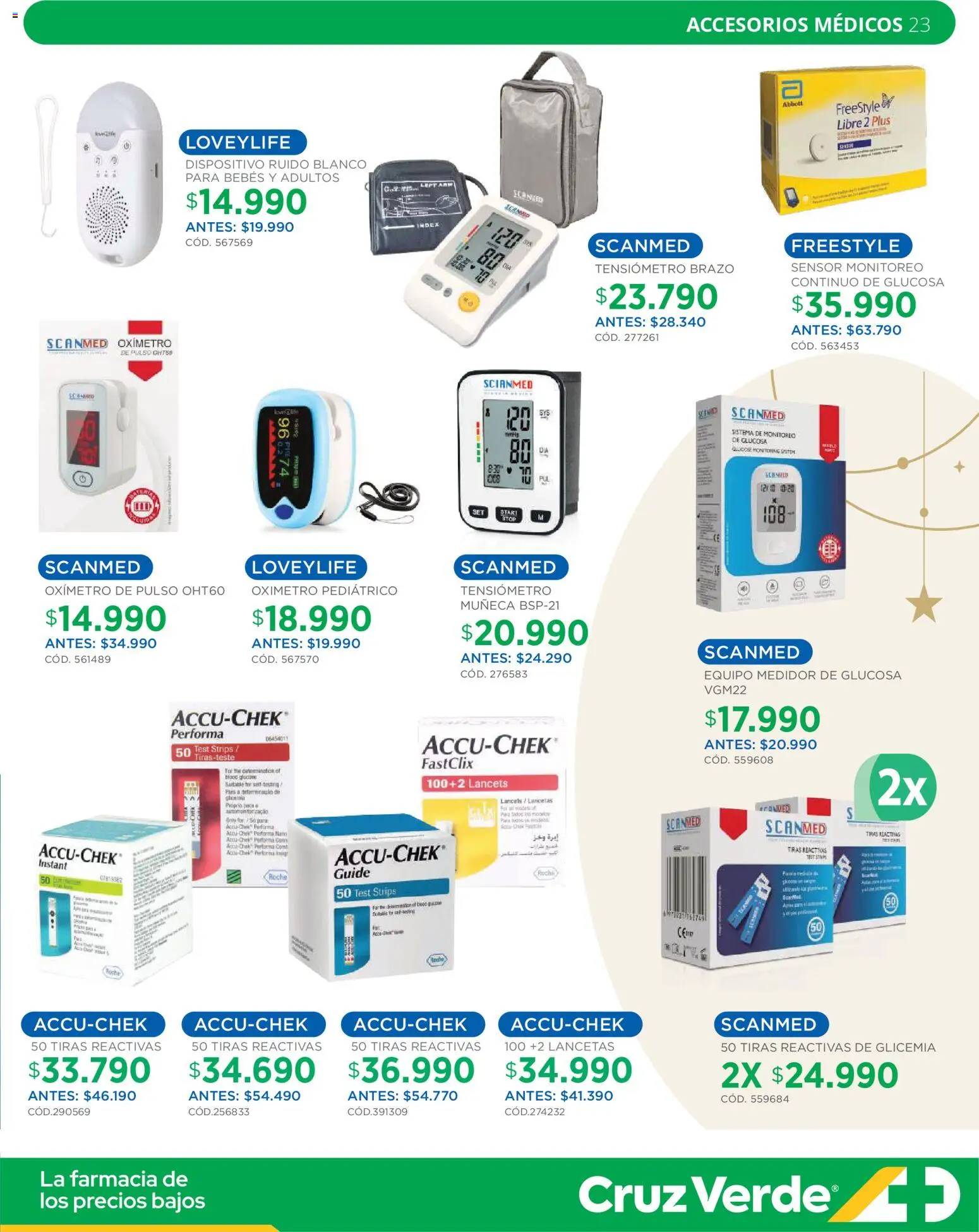 Cruz Verde Descuentos │ válido desde el 05.12.2025 | Página: 23 | Productos: Tensiómetro