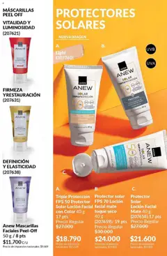 Vista previa Catálogo AVON Campaña 11/2025 válido desde el 23.09.2025 | Página: 93 | Productos: Mate, Protector solar, Loción, Uva
