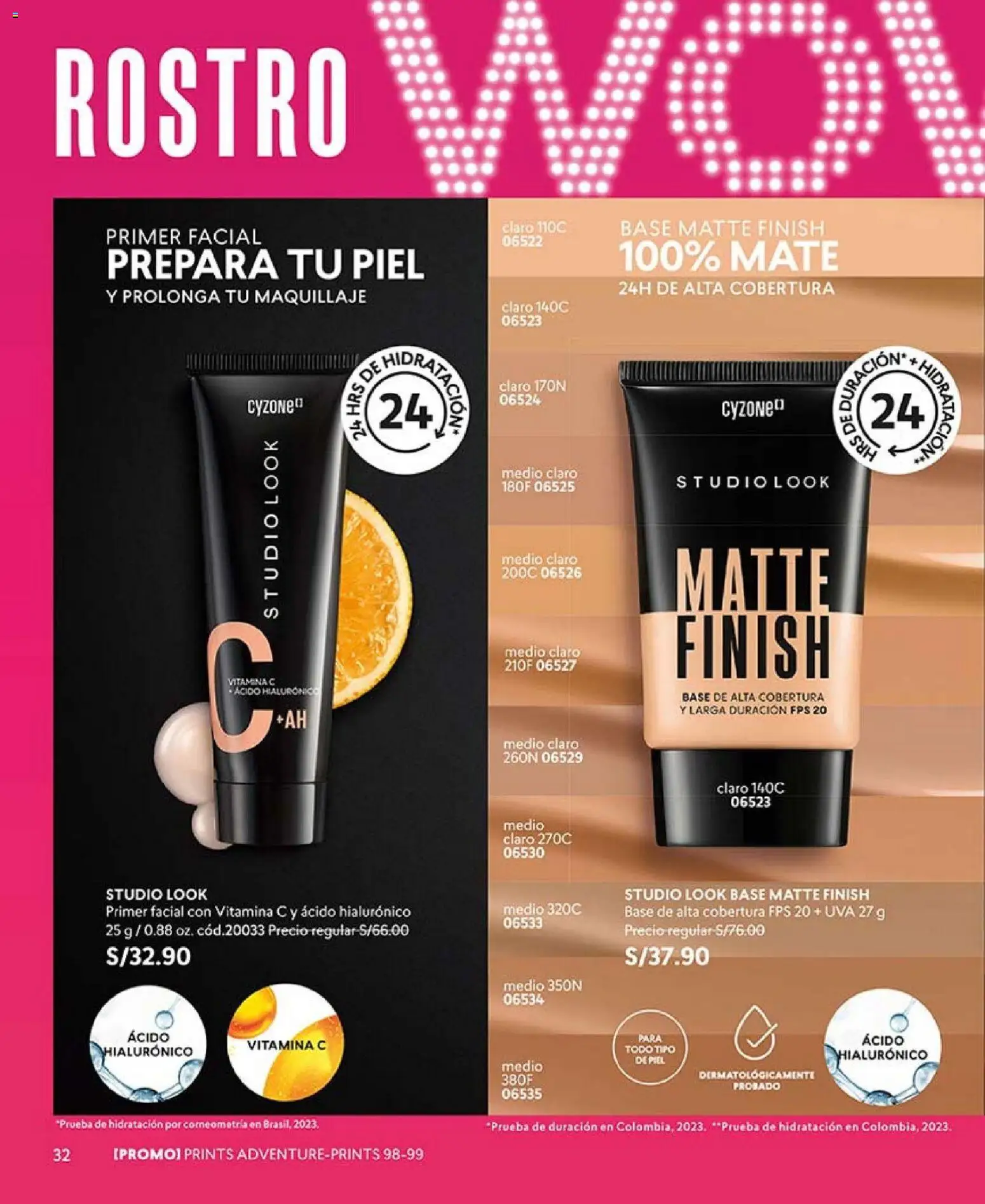 Catálogo CyZone válido desde 27.12.2025 | Página: 32 | Productos: Maquillaje
