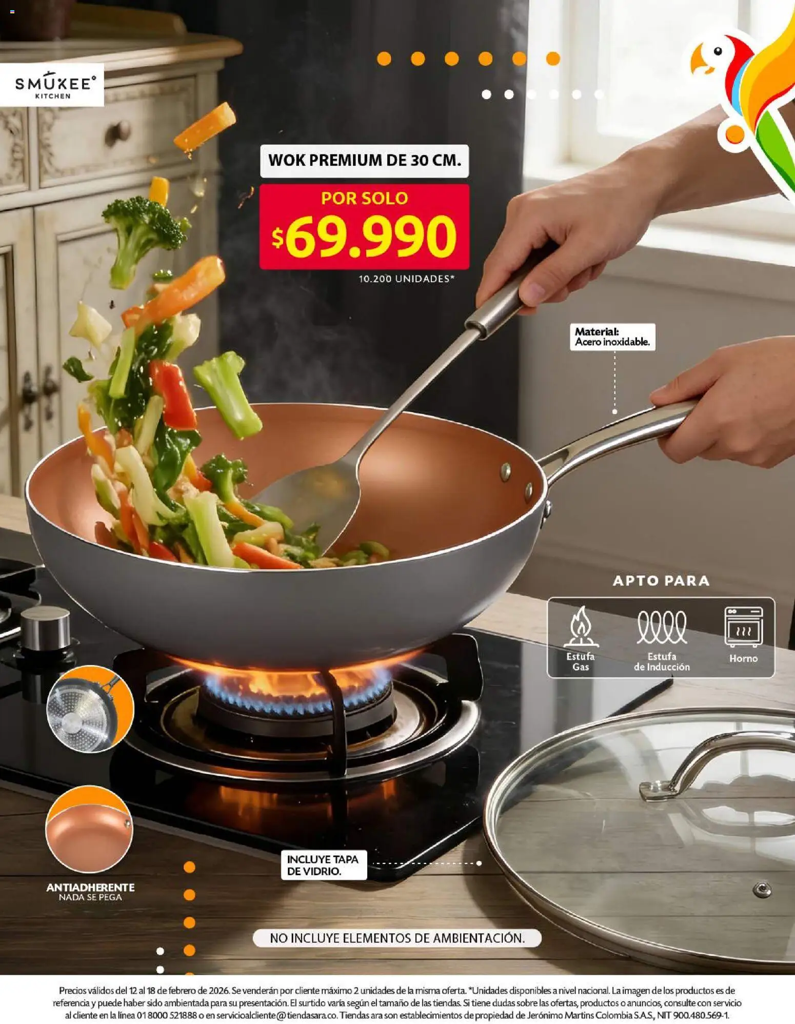 Ara revista - valida desde el 12.02.2026 | Página: 5 | Productos: Estufa, Horno, Sobre, Wok