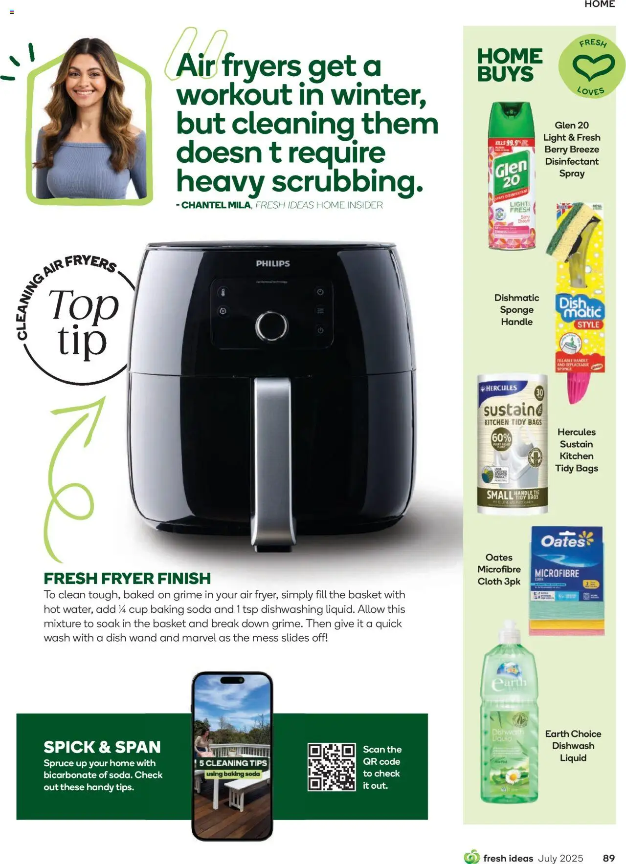 Woolworths catalogue - valid from 01.07.2025 | Page: 89 | Products: Cloth, Light, Sponge, Slides