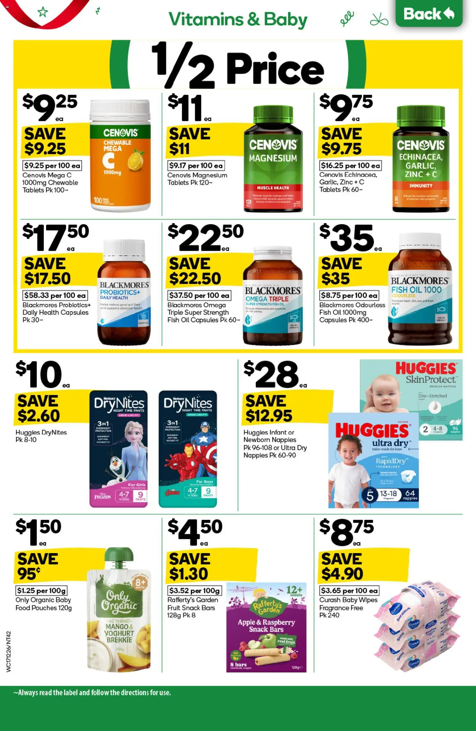Woolworths catalogue - valid from 17.12.2025 | Page: 42 | Products: Yoghurt, Oil, Mango, Fish oil