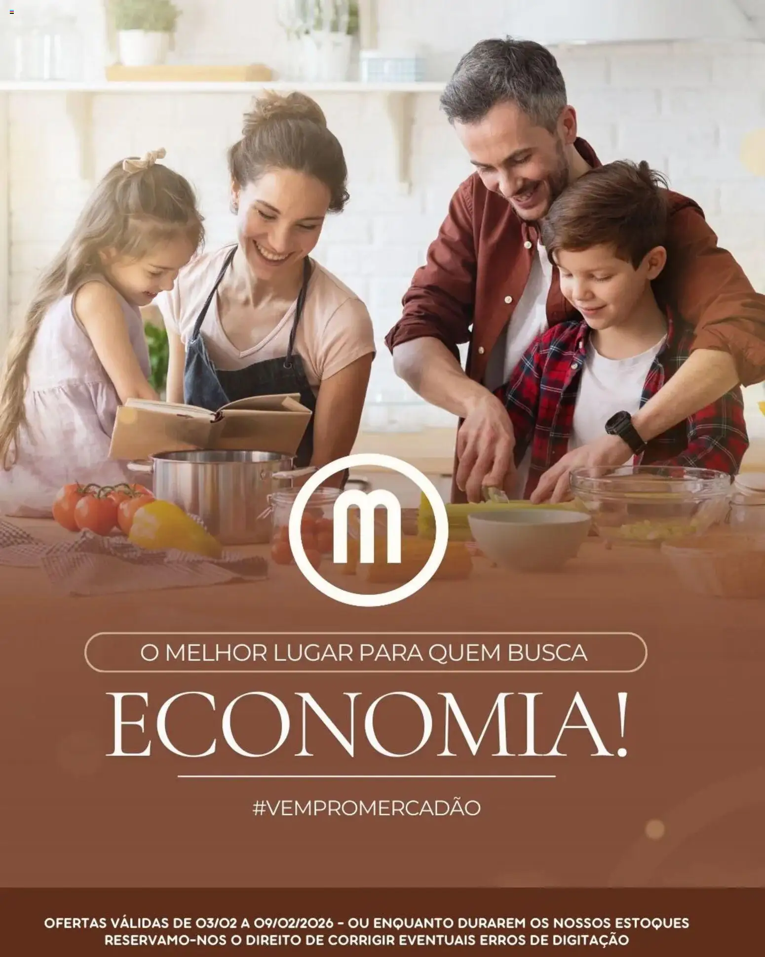 Mercadão Atacadista Folheto - válido de 03.02.2026 | Página: 1