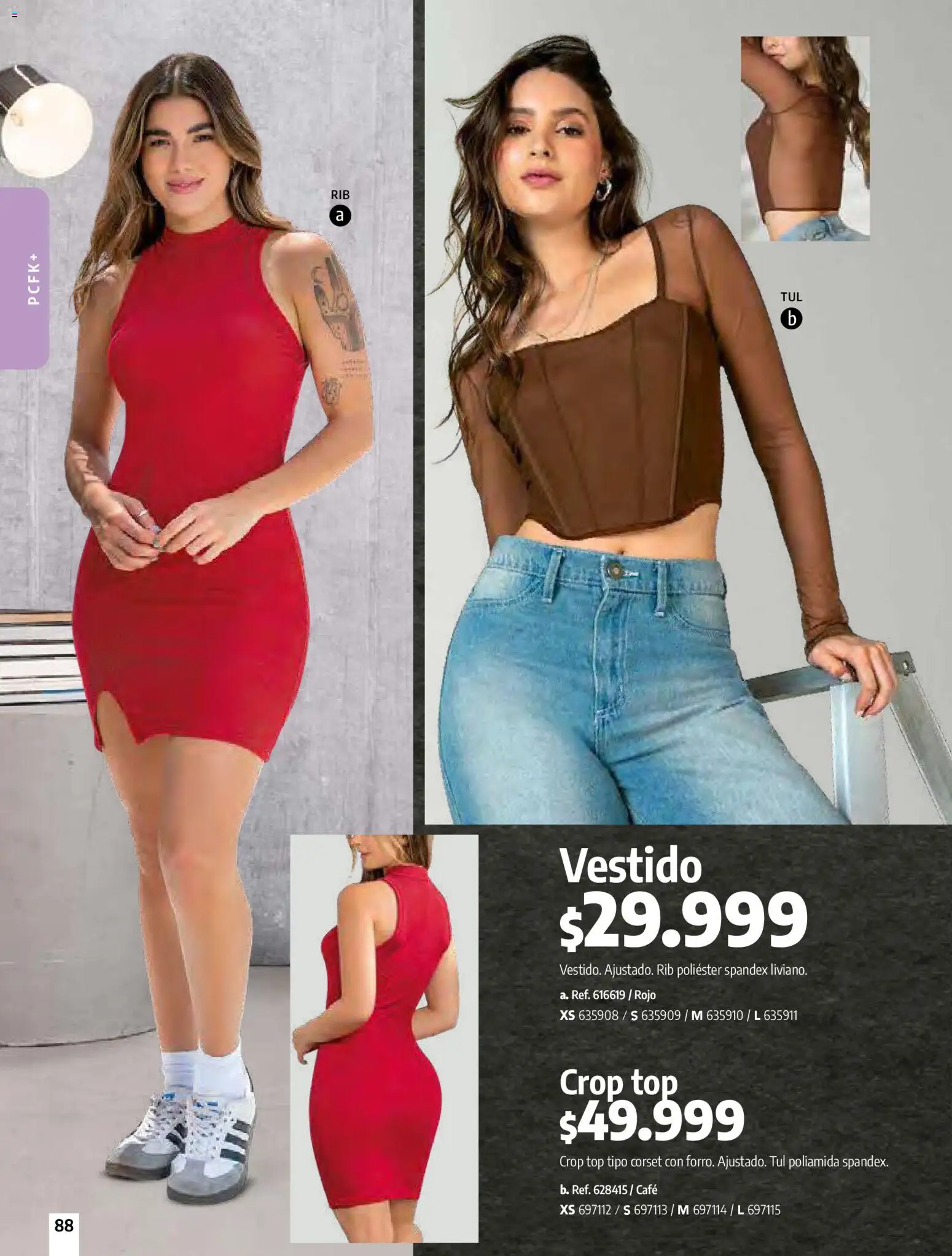 Pacifika revista - valida desde el 01.03.2026 | Página: 90 | Productos: Top, Vestido, Café