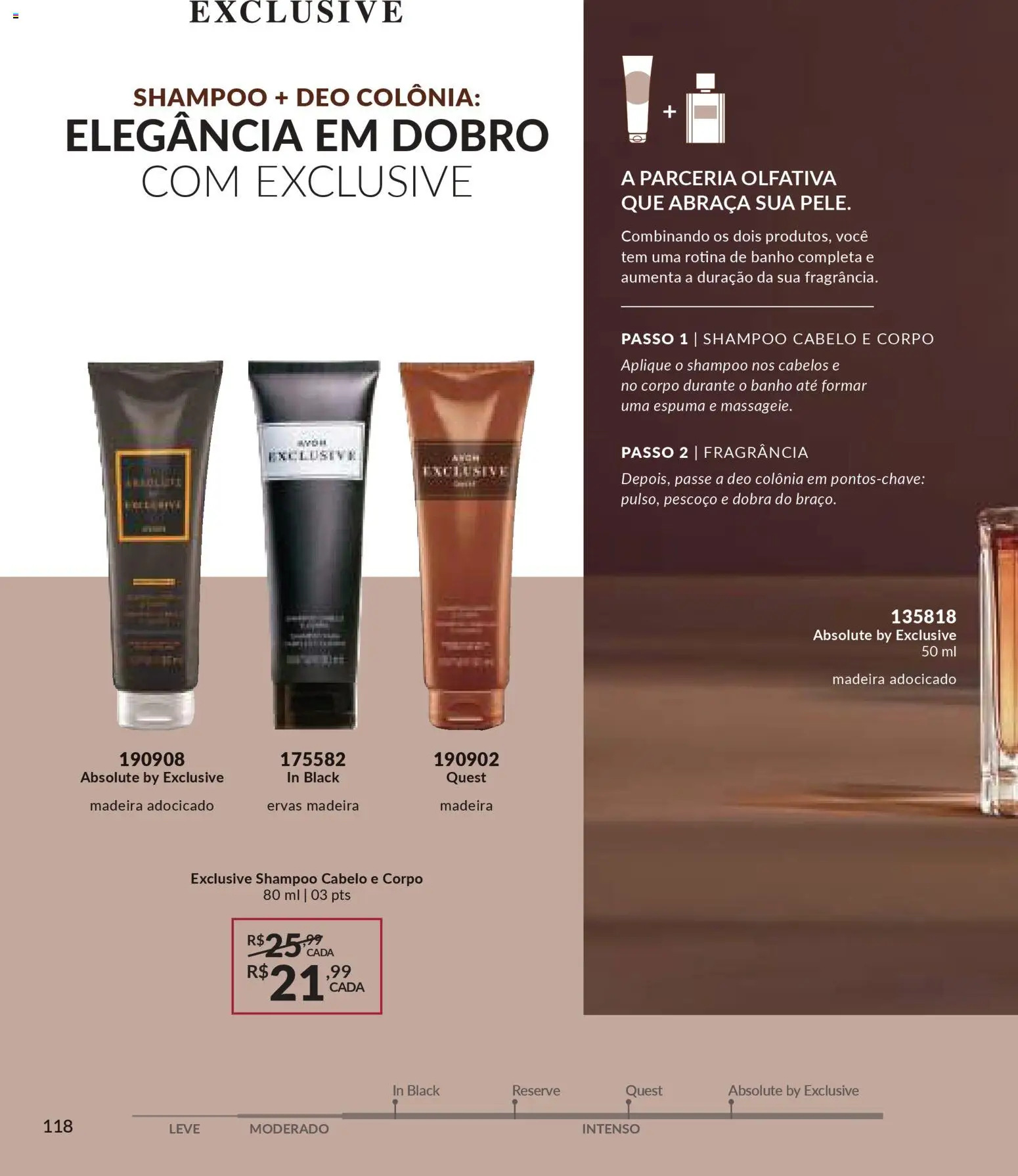 Avon Folheto - válido de 29.10.2025 | Página: 118 | Produtos: Shampoo, Fragrância