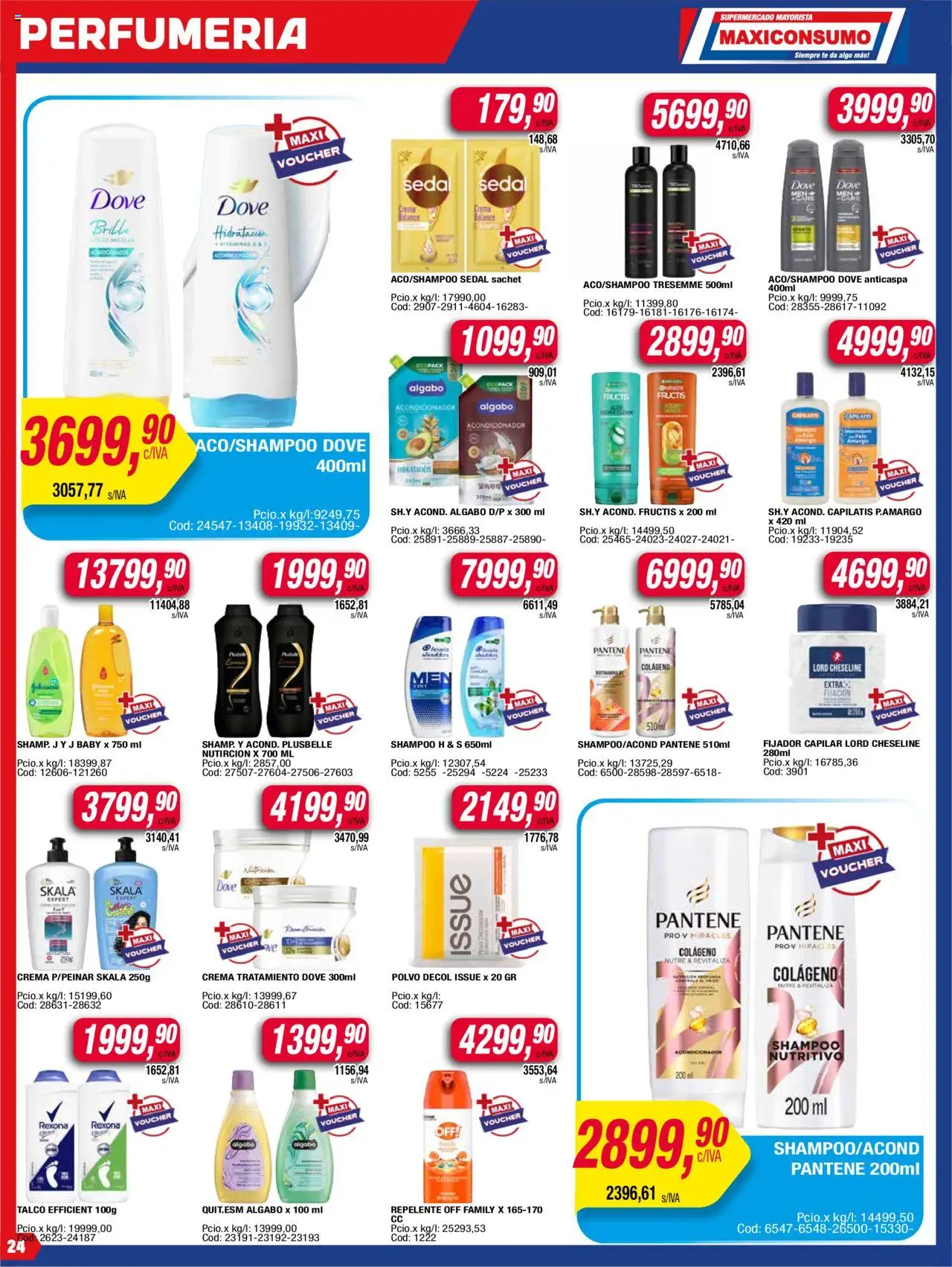 Maxiconsumo ofertas │ válido desde el 11.08.2025 | Página: 24 | Productos: Vitaminas, Repelente, Cava, Crema