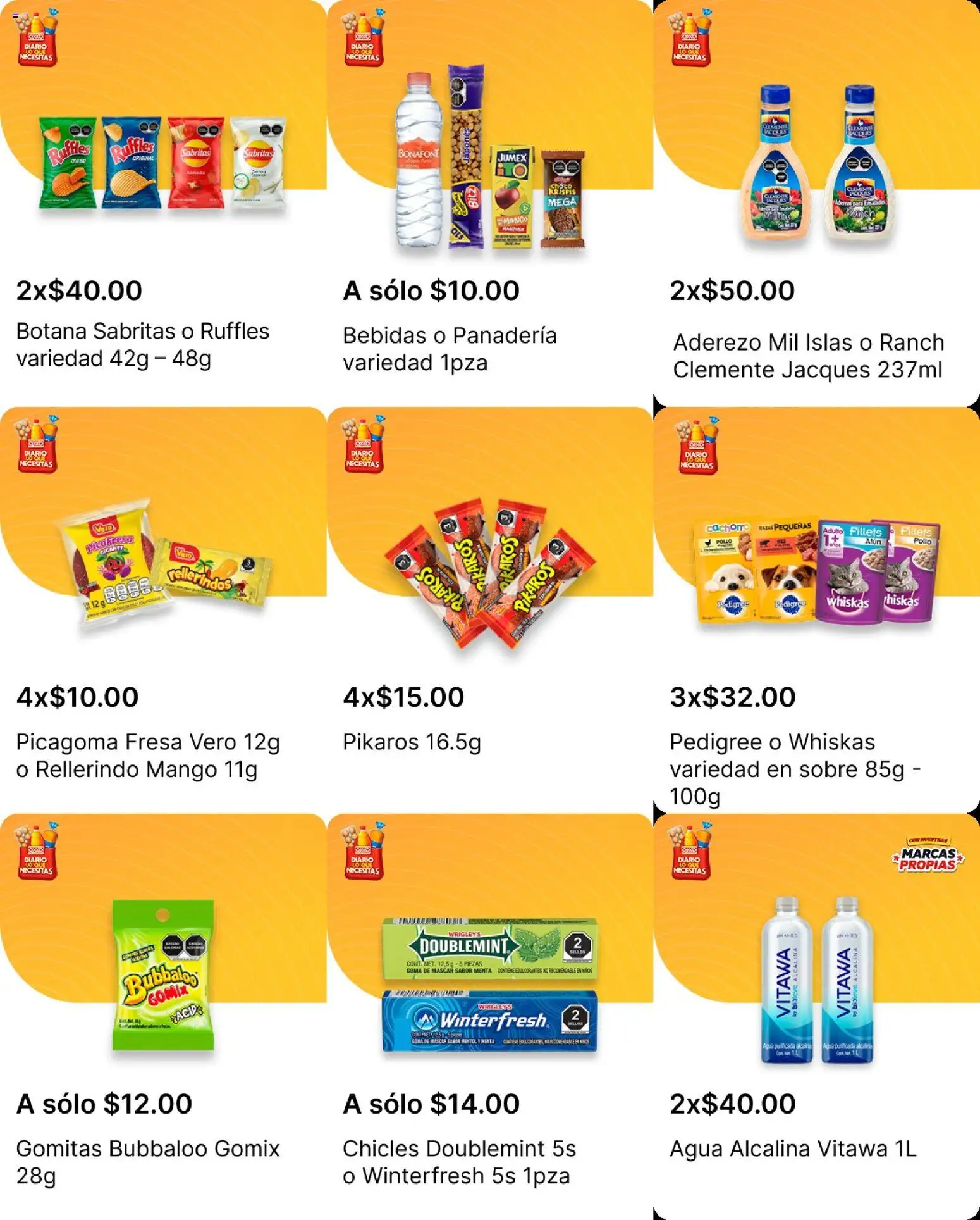 Nuevas ofertas de OXXO válidas en toda la República Mexicana desde el 08.01.2026. ¡Encuentra las mejores ofertas en OXXO folleto! | Página: 6 | Productos: Aceite, Chocolate, Ensalada, Cloro