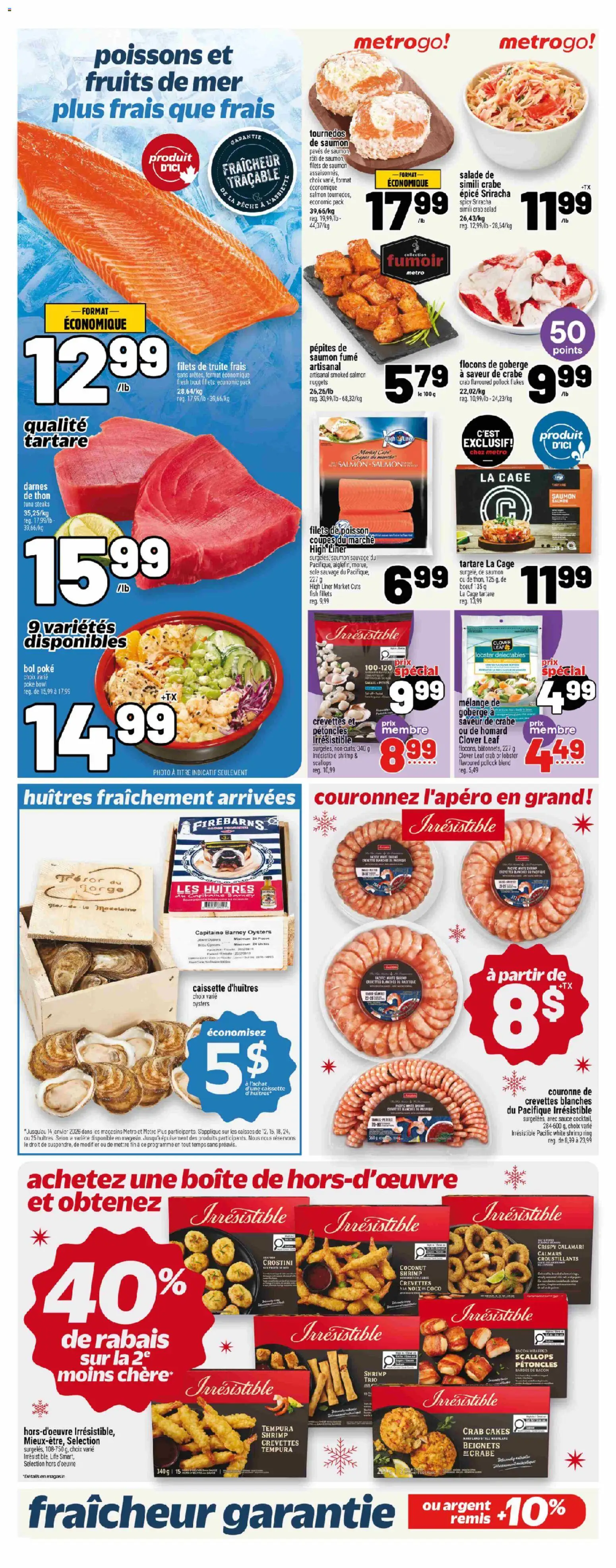 Metro flyer valid from 20.11.2025 | Page: 11 | Products: Fish, Flakes, Salad, PC