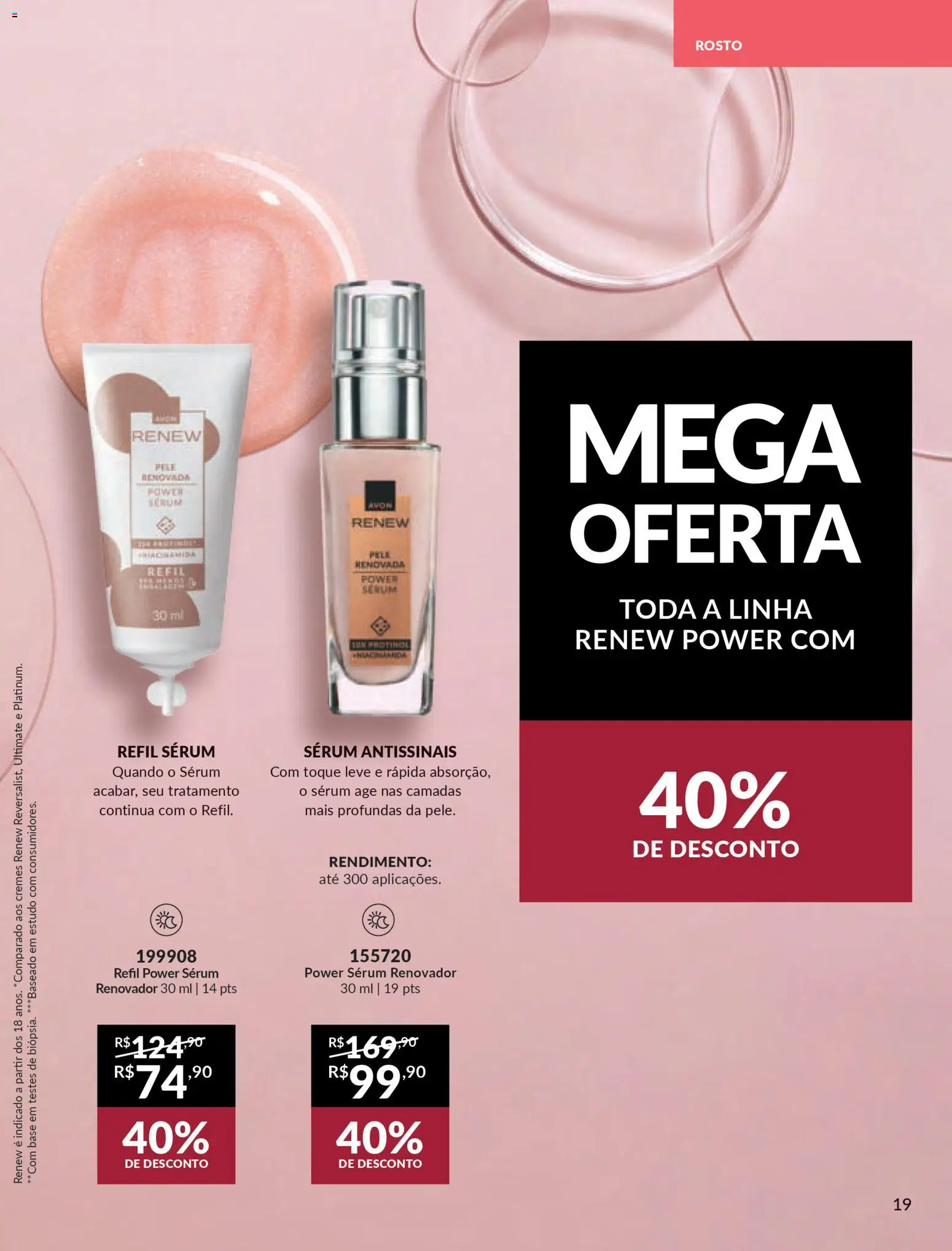Avon Folheto - válido de 06.01.2026 | Página: 19 | Produtos: Base, Sérum