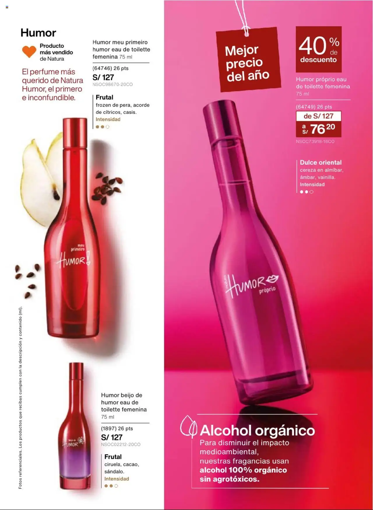 Catálogo Natura válido desde 29.08.2025 | Página: 36 | Productos: Perfume, EAU de Toilette