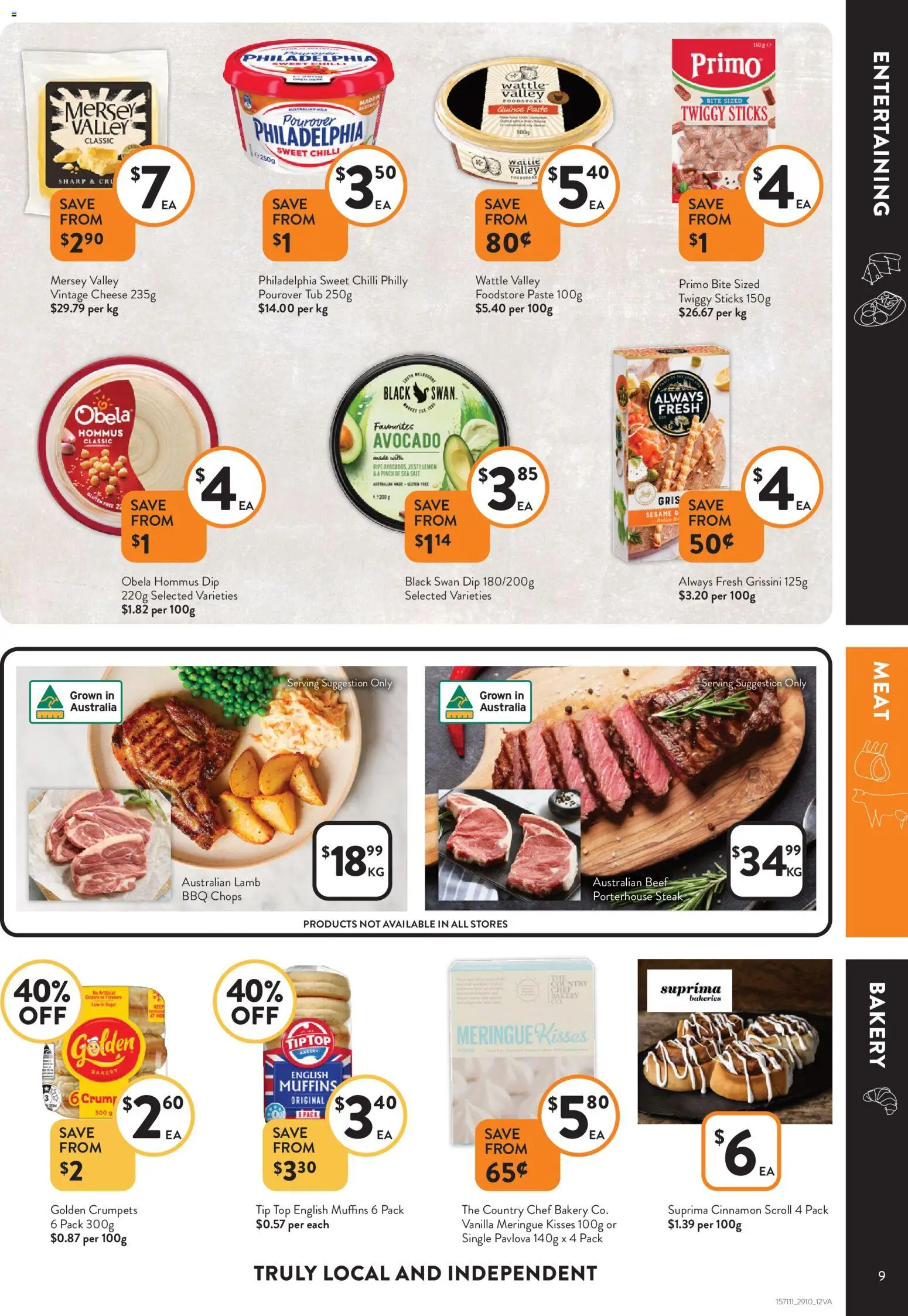 Foodworks catalogue - valid from 29.10.2025 | Page: 9 | Products: Cheese, Lamb, Beef, Meat