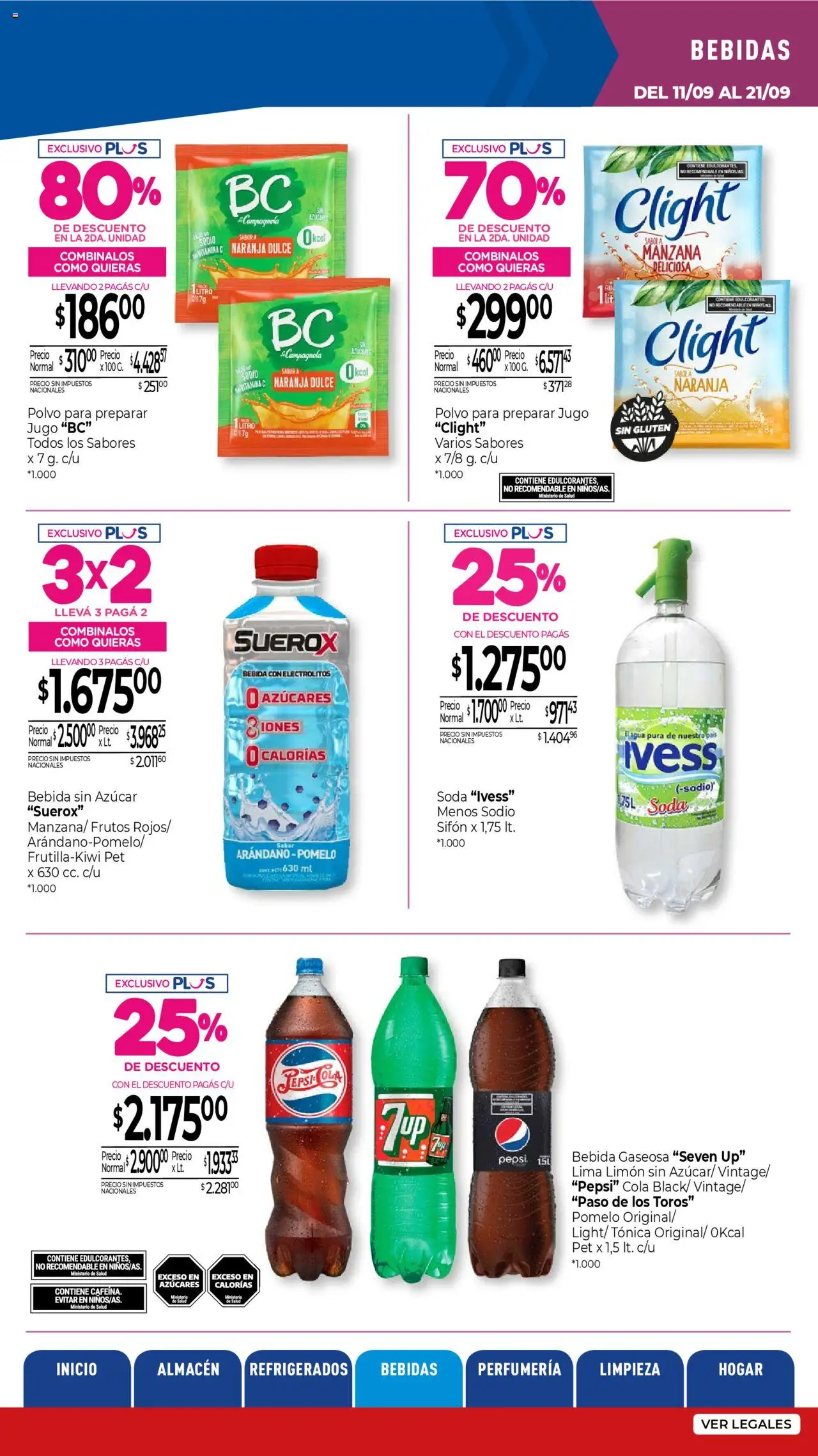 La Anonima - Insuperables │ válido desde el 11.09.2025 | Página: 24 | Productos: Azucar, Polvo, Gaseosa, Lima