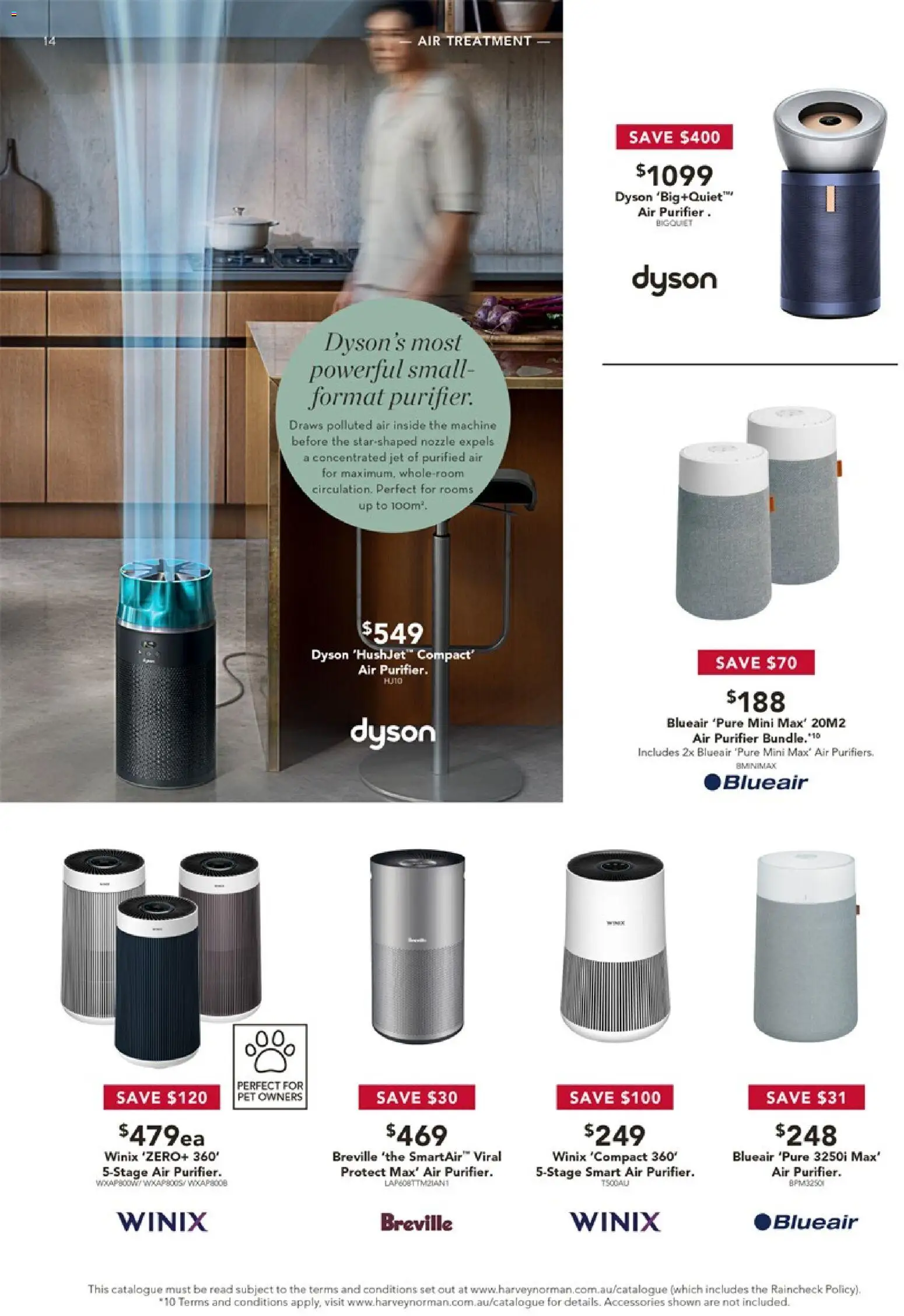 Harvey Norman catalogue - valid from 24.03.2026 | Page: 14 | Products: Accessories, Air purifier, Treatment