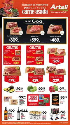 Vista previa de Arteli folleto Carnita Asada, nuevo folleto de la tienda, válido en México a partir del 26.12.2025