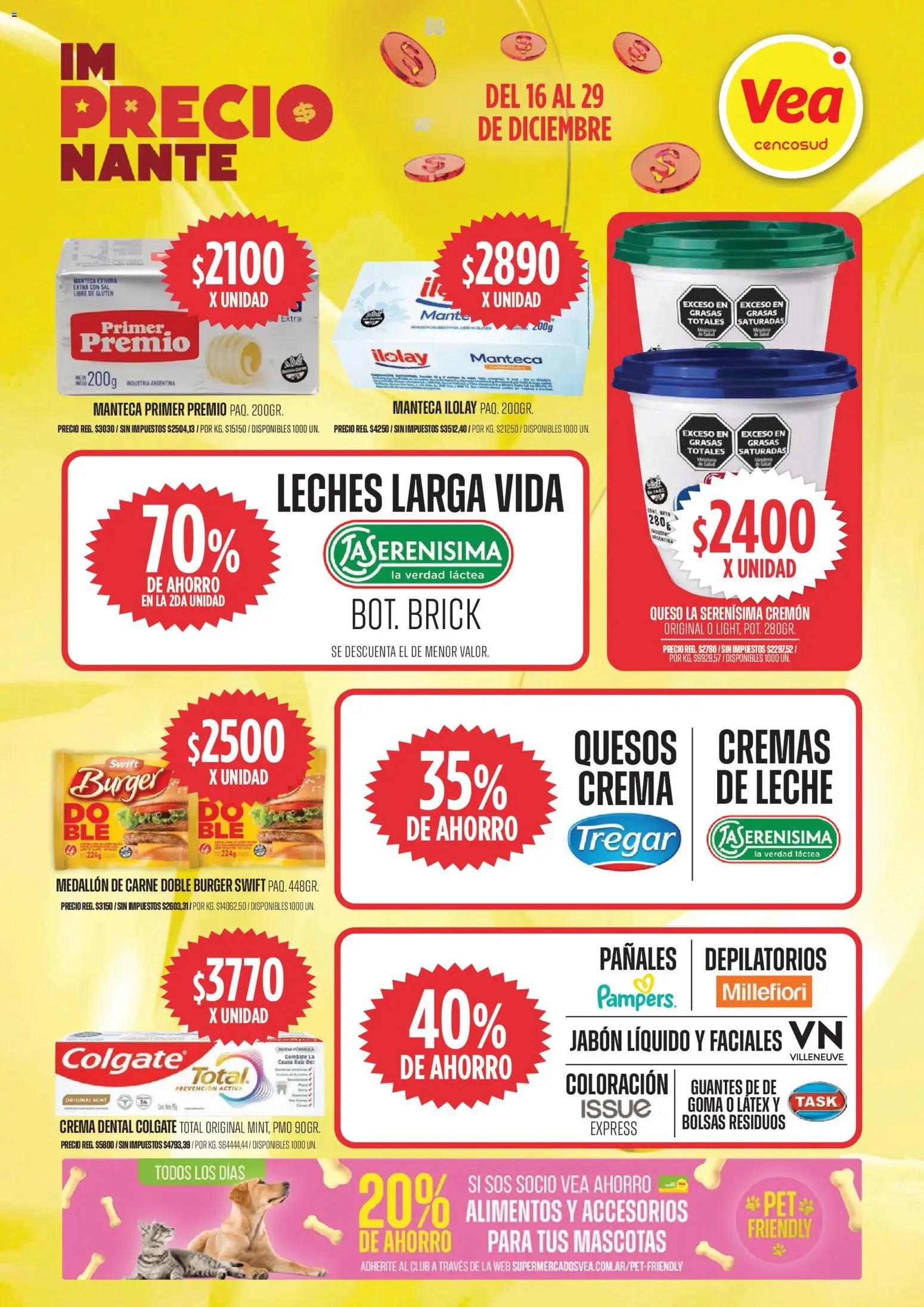 Vea -  Córdoba │ válido desde el 16.12.2025 | Página: 4 | Productos: Jabón líquido, Sal, Manteca, Guantes