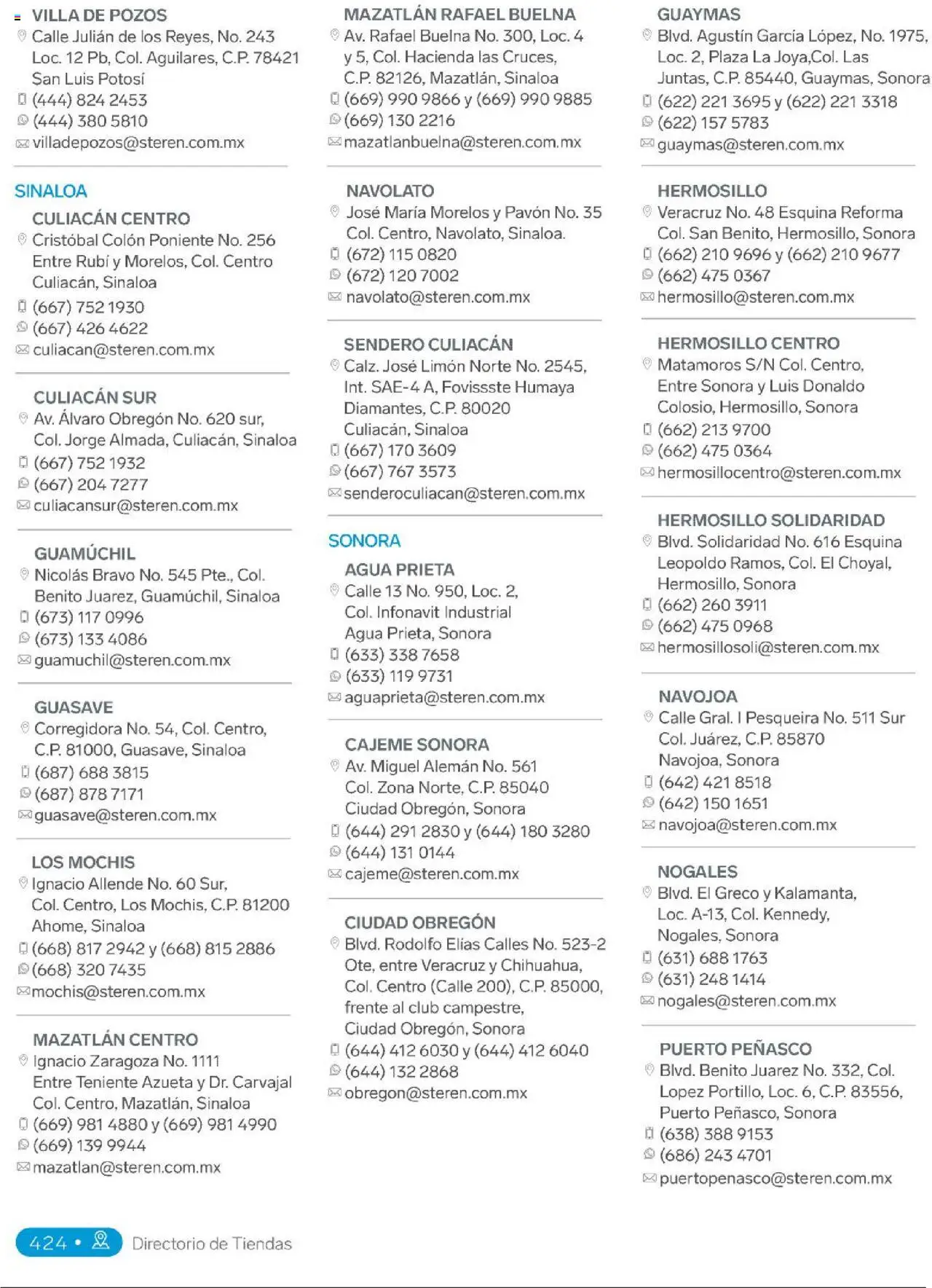 Nuevas ofertas de Steren válidas en toda la República Mexicana desde el 01.01.2025. ¡Encuentra las mejores ofertas en Steren catálogo! | Página: 442 | Productos: Agua, Limón