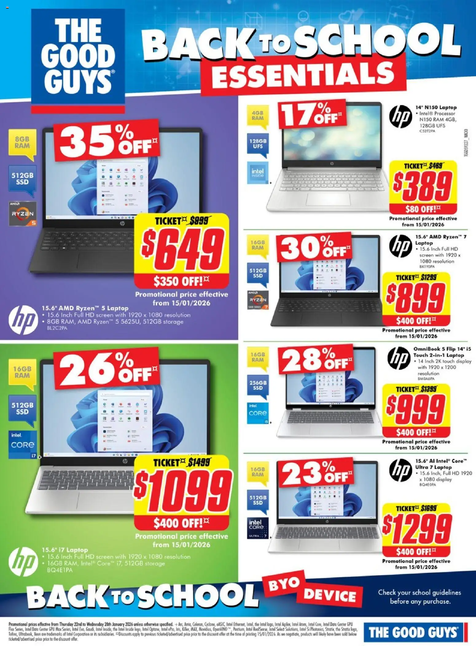 The Good Guys catalogue - valid from 21.01.2026 | Page: 5 | Products: Device, Laptop, Screen