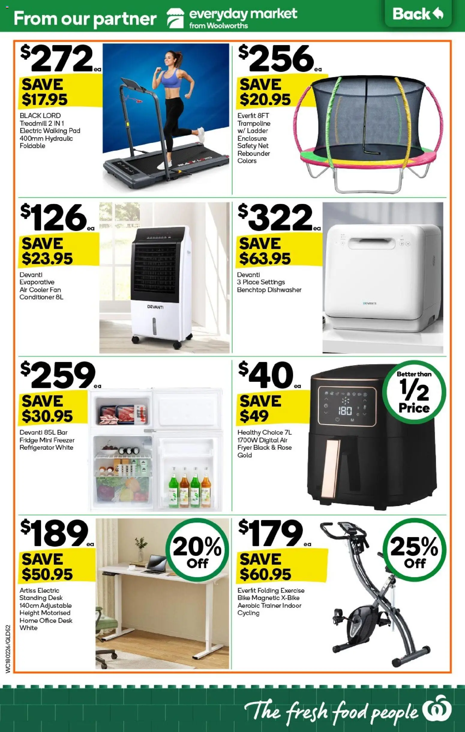 Woolworths catalogue - valid from 18.02.2026 | Page: 50 | Products: Desk, Fridge, Refrigerator, Dishwasher