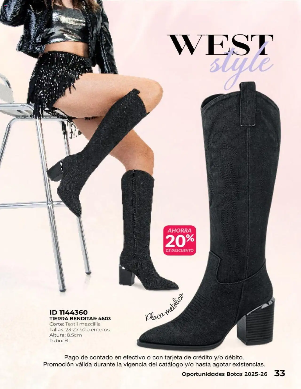 Nuevas ofertas de Price Shoes válidas en toda la República Mexicana desde el 25.06.2025. ¡Encuentra las mejores ofertas en Price Shoes catálogo Oportunidades Botas! | Página: 33 | Productos: Botas