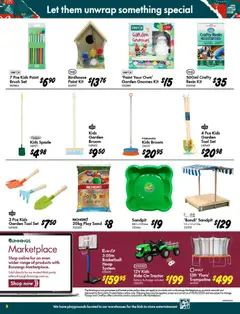 Preview of Bunnings Warehouse  Catalogue  - valid from 03.12.2025 | Page: 8 | Products: Charger, Brush, Spade, Broom